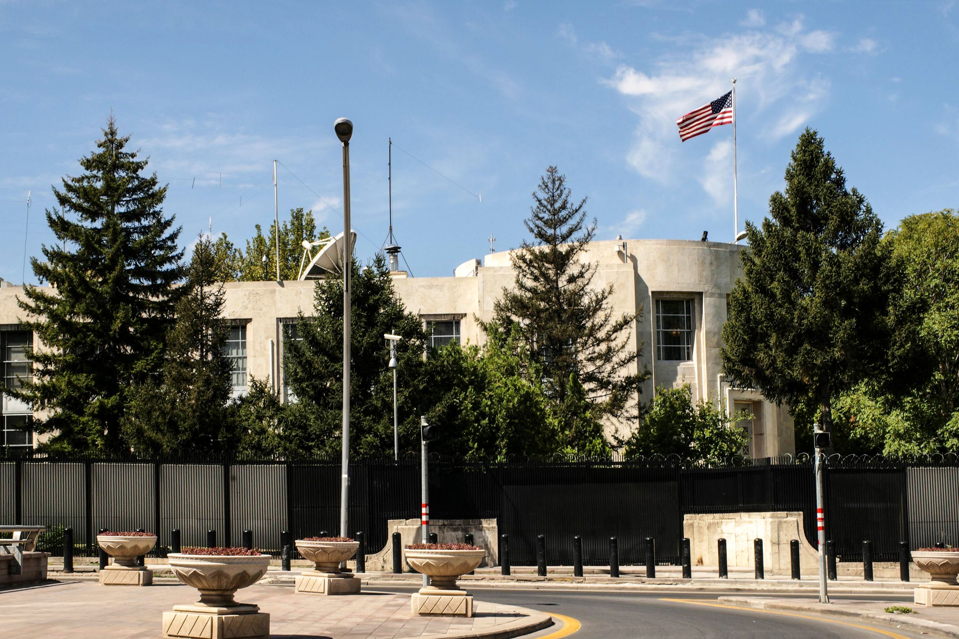 Gunshots were fired early on August 20, 2018, at the US embassy in Ankara but caused no casualties, Turkish and American officials said, amid escalating tensions between the two NATO allies.