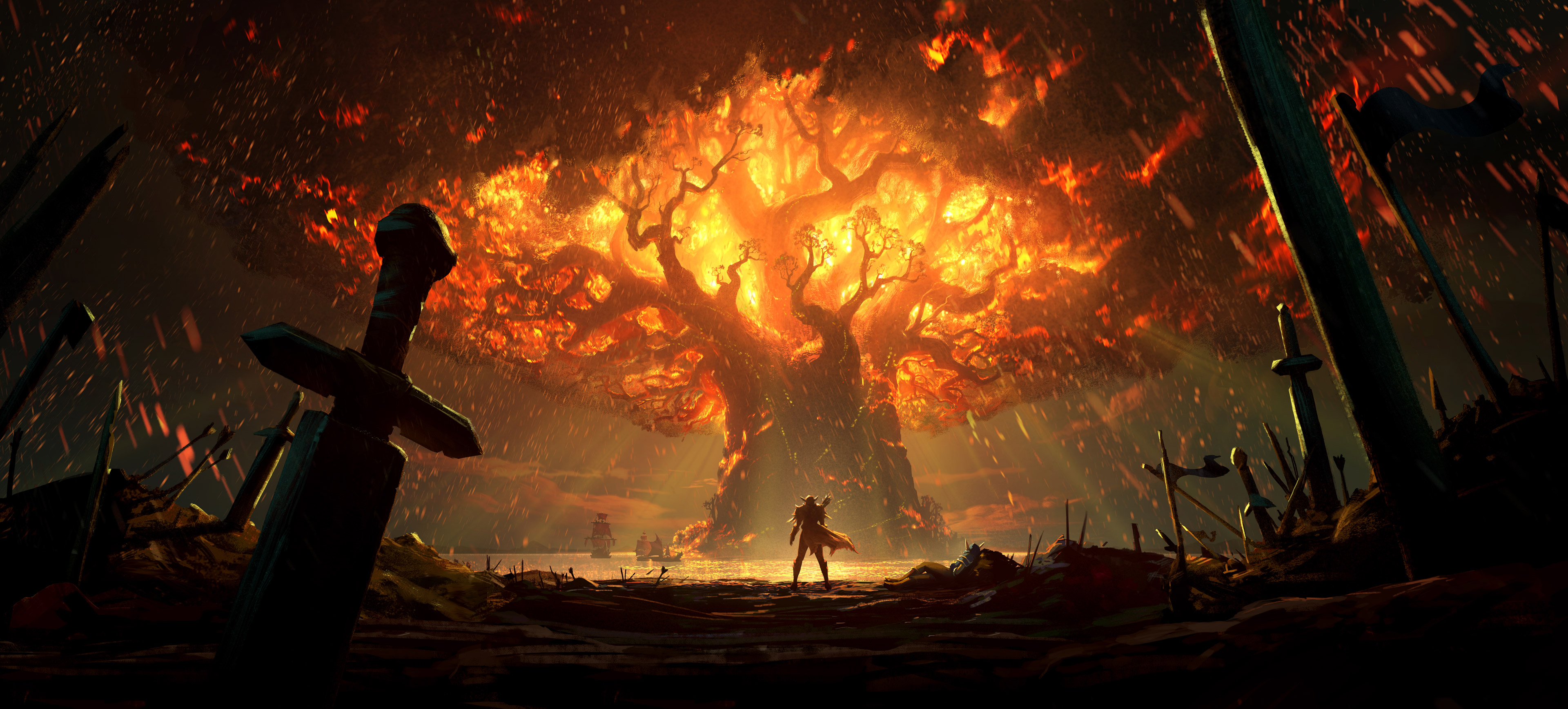 World of Warcraft: Battle for Azeroth - the Burning of Teldrassil