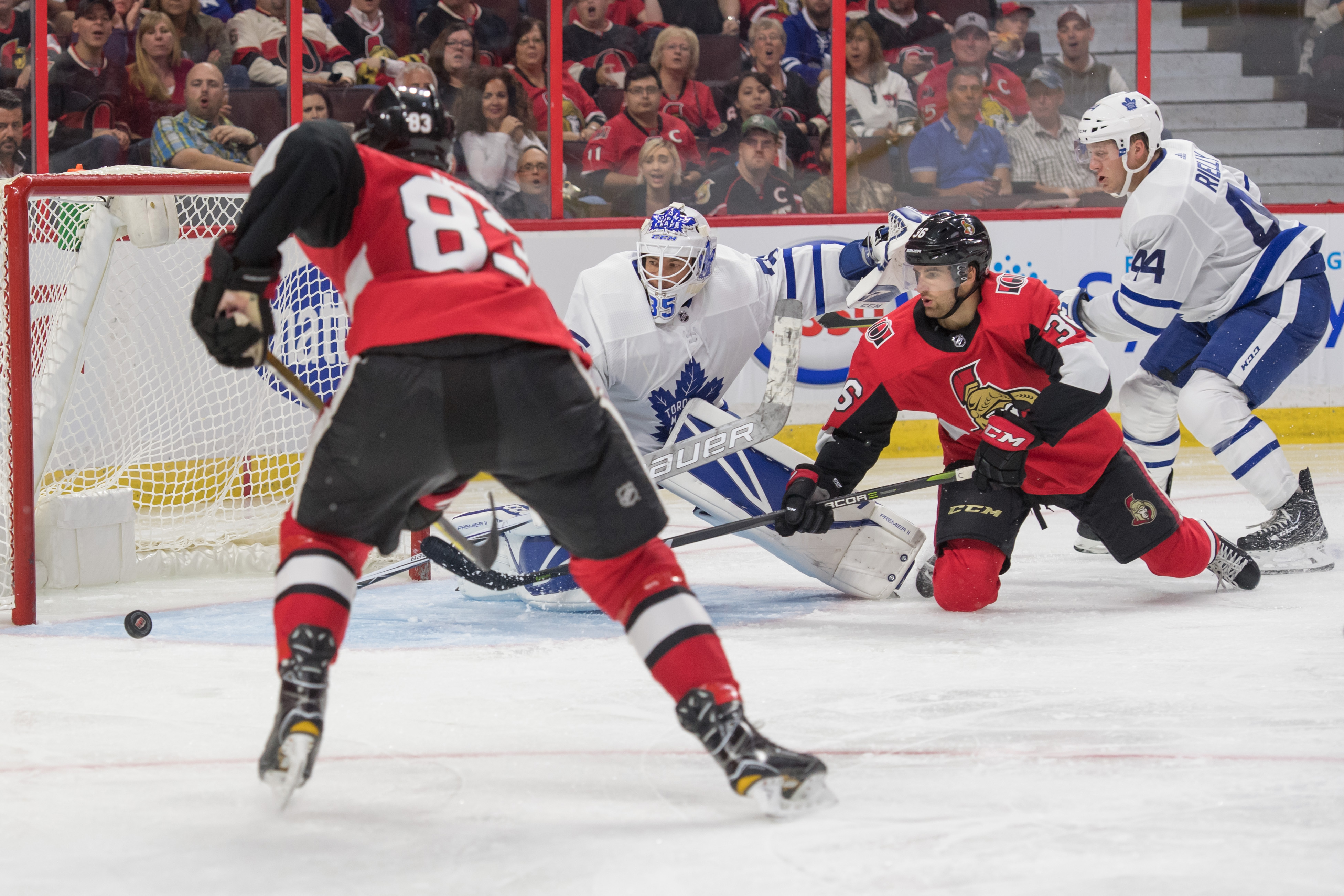NHL: Preseason-Toronto Maple Leafs at Ottawa Senators