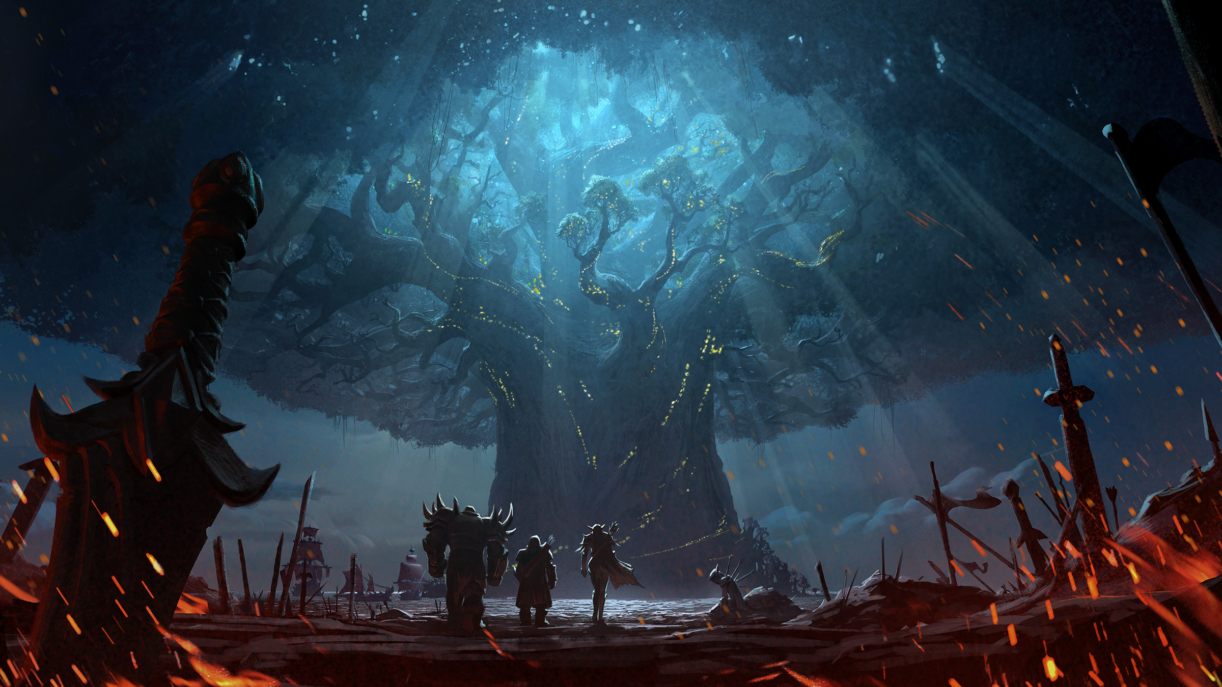 World of Warcraft; Battle for Azeroth - the Burning of Teldrassil