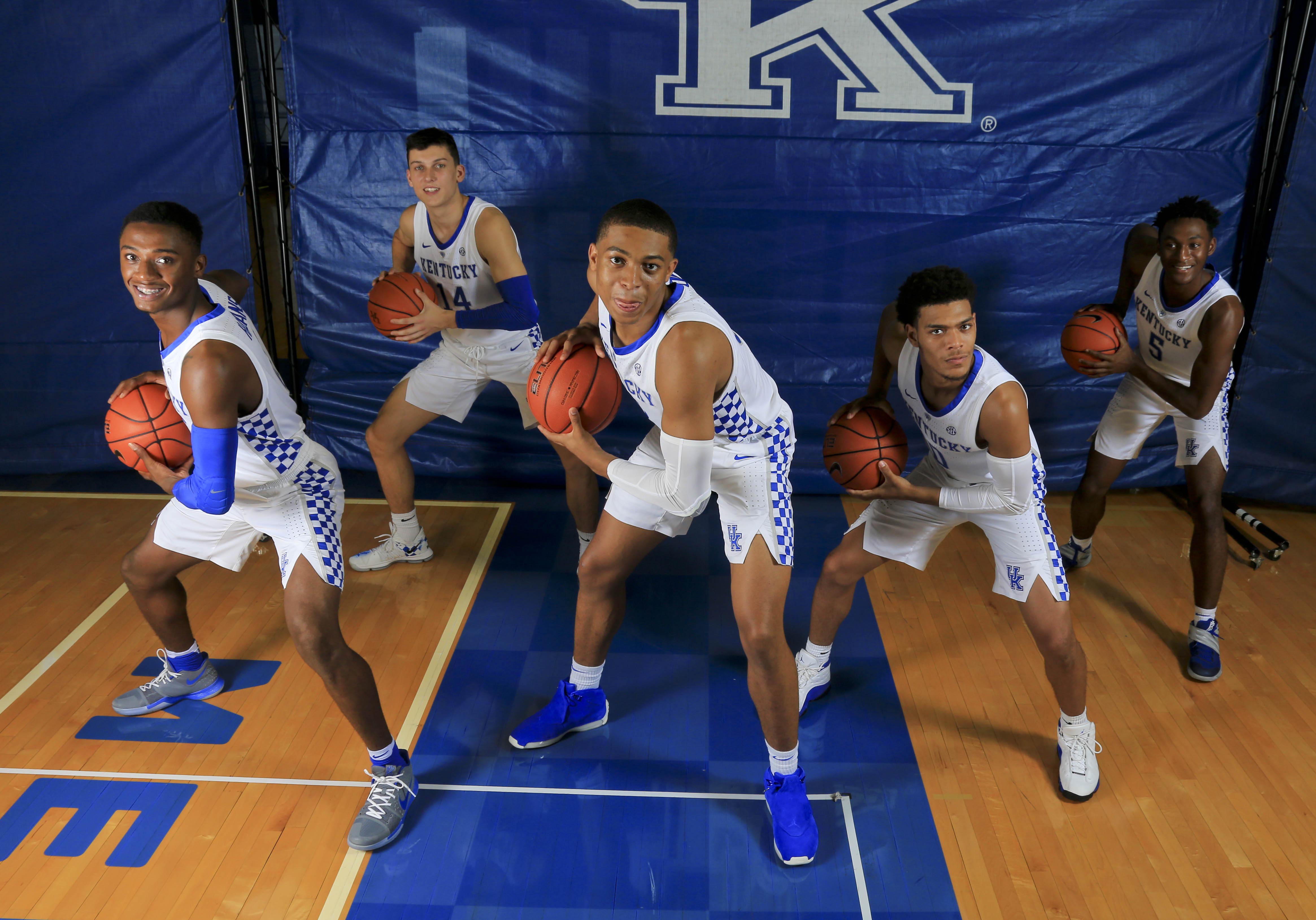 NCAA Basketball: Kentucky Media Day
