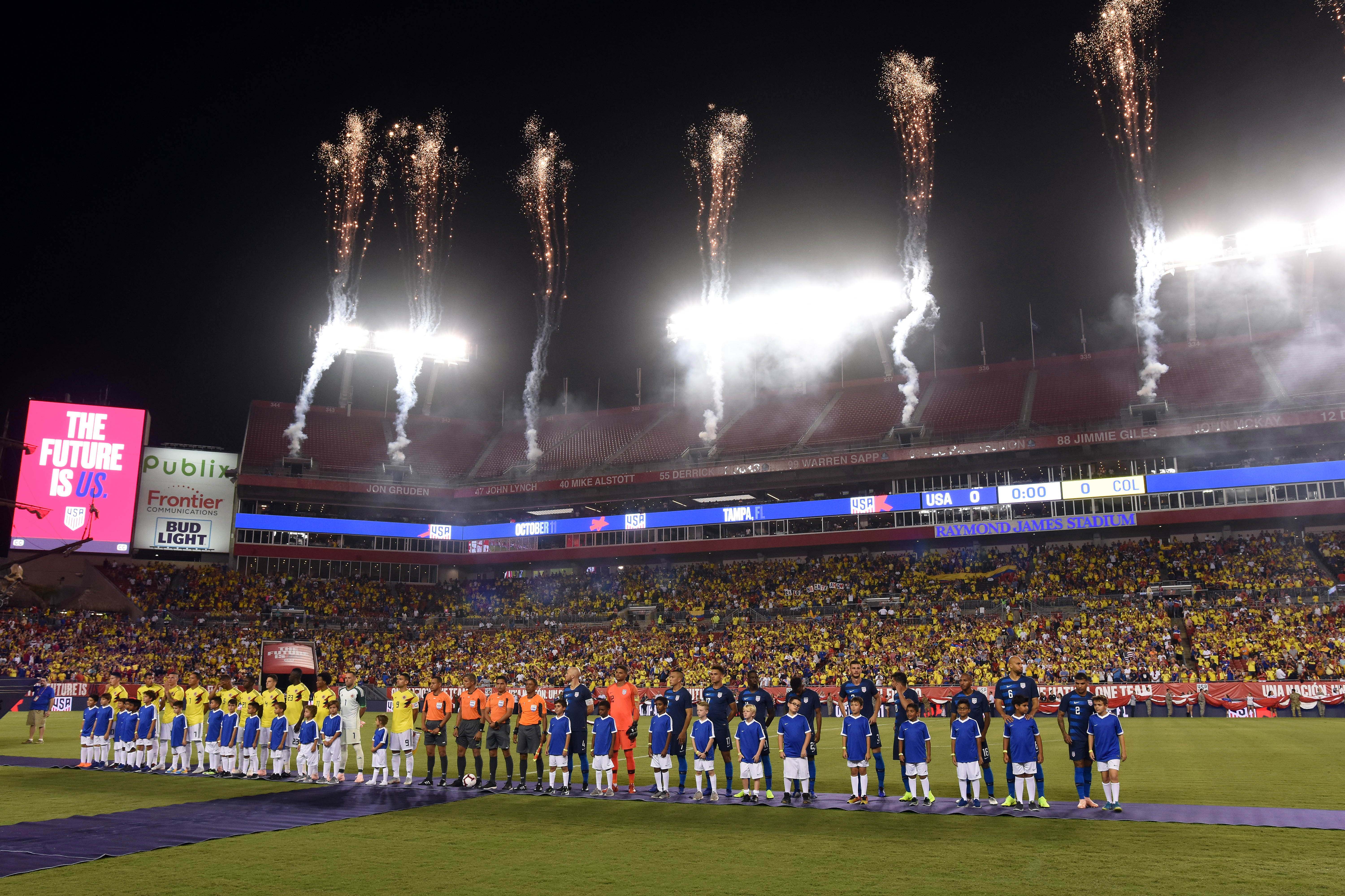 Soccer: International Friendly Soccer-Colombia at USA