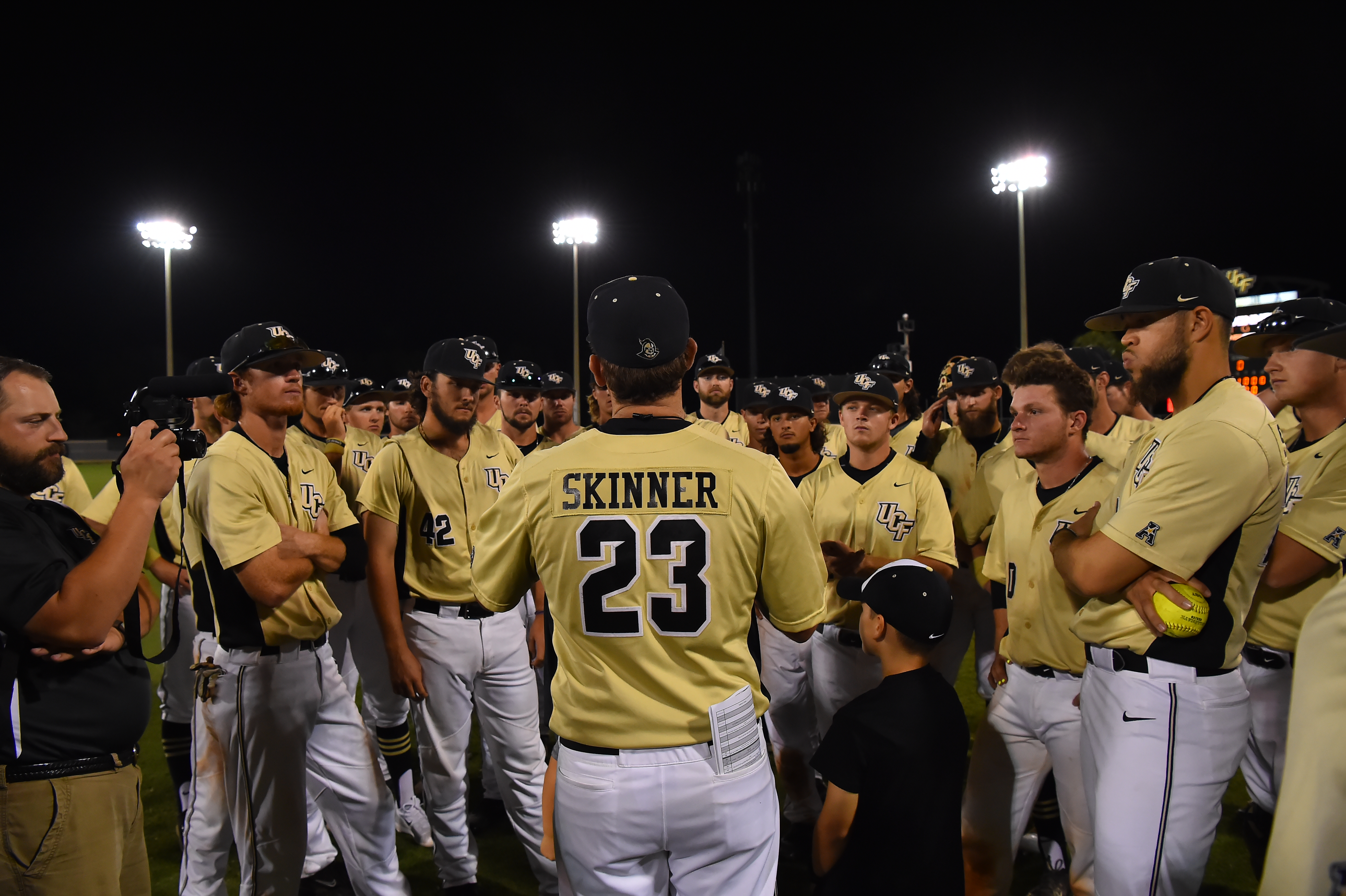 The UCF Baseball team wore Joe Skinner's name on its jerseys throughout its weekend series vs. Memphis.