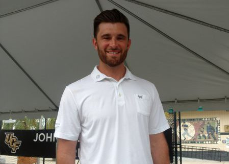 Former UCF catcher Drew Butera was present for the John Euliano Park expansion groundbreaking on Saturday. (Photo: Brian Murphy)
