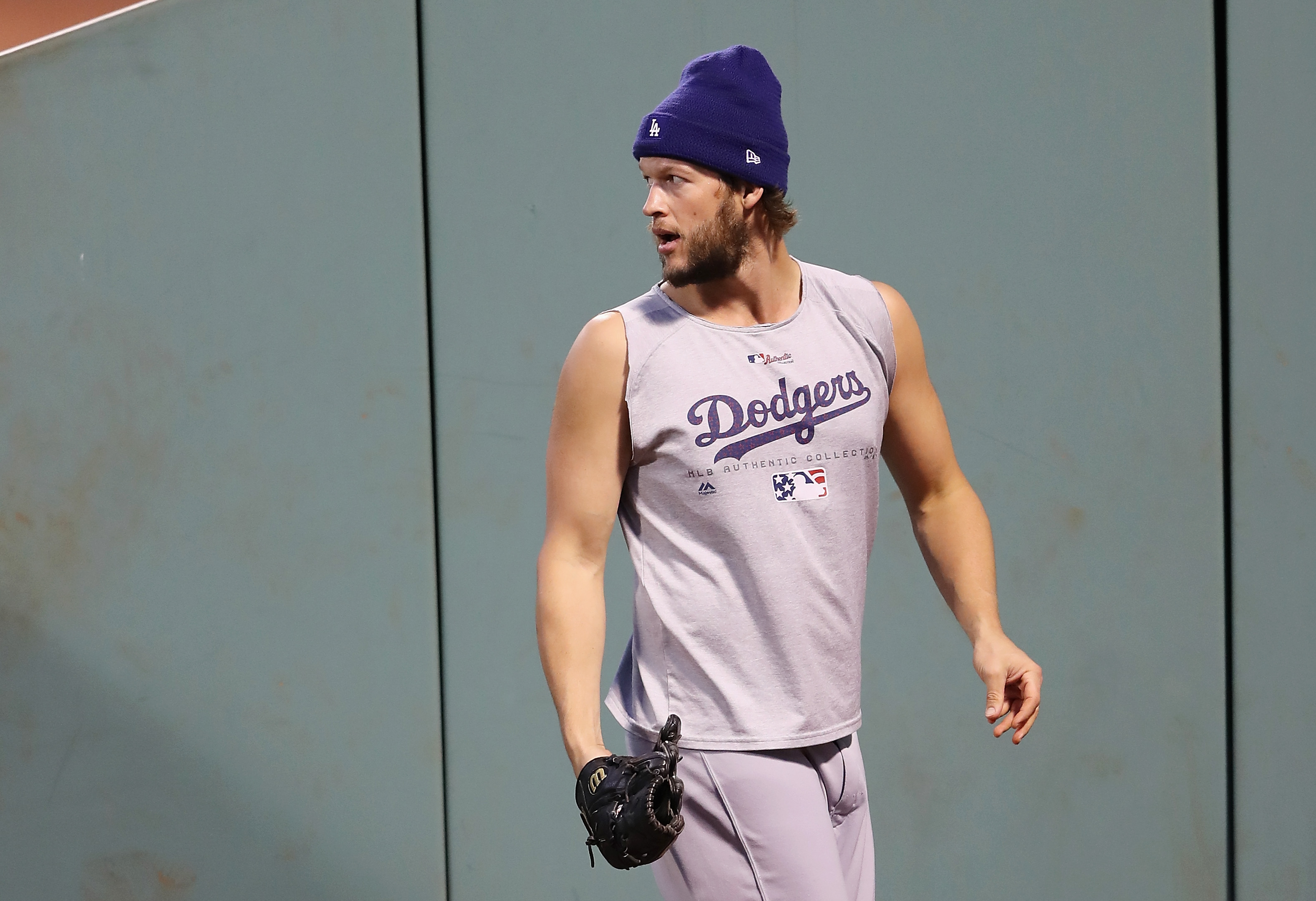 World Series - Los Angeles Dodgers v Boston Red Sox - Workout