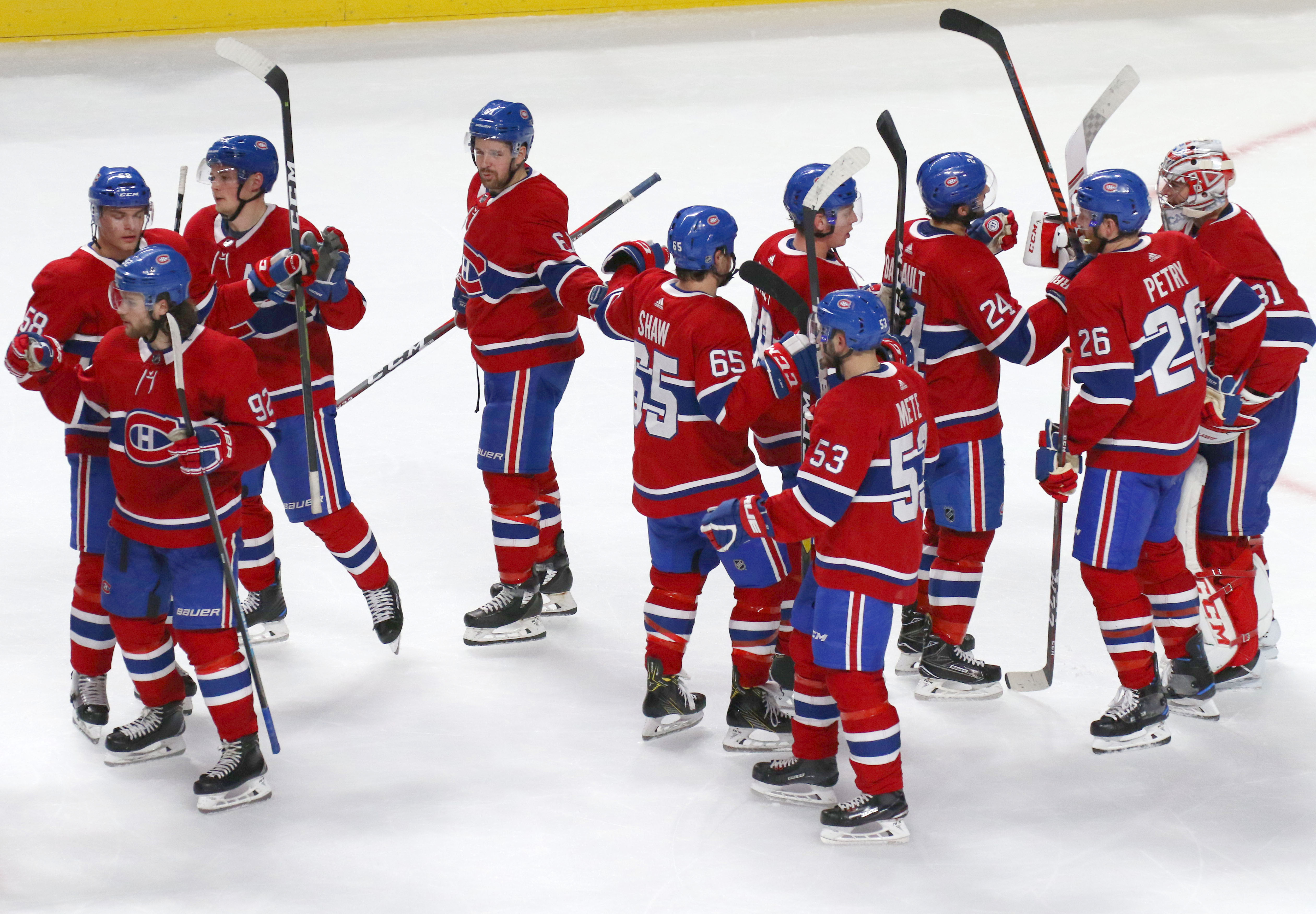 NHL: Calgary Flames at Montreal Canadiens
