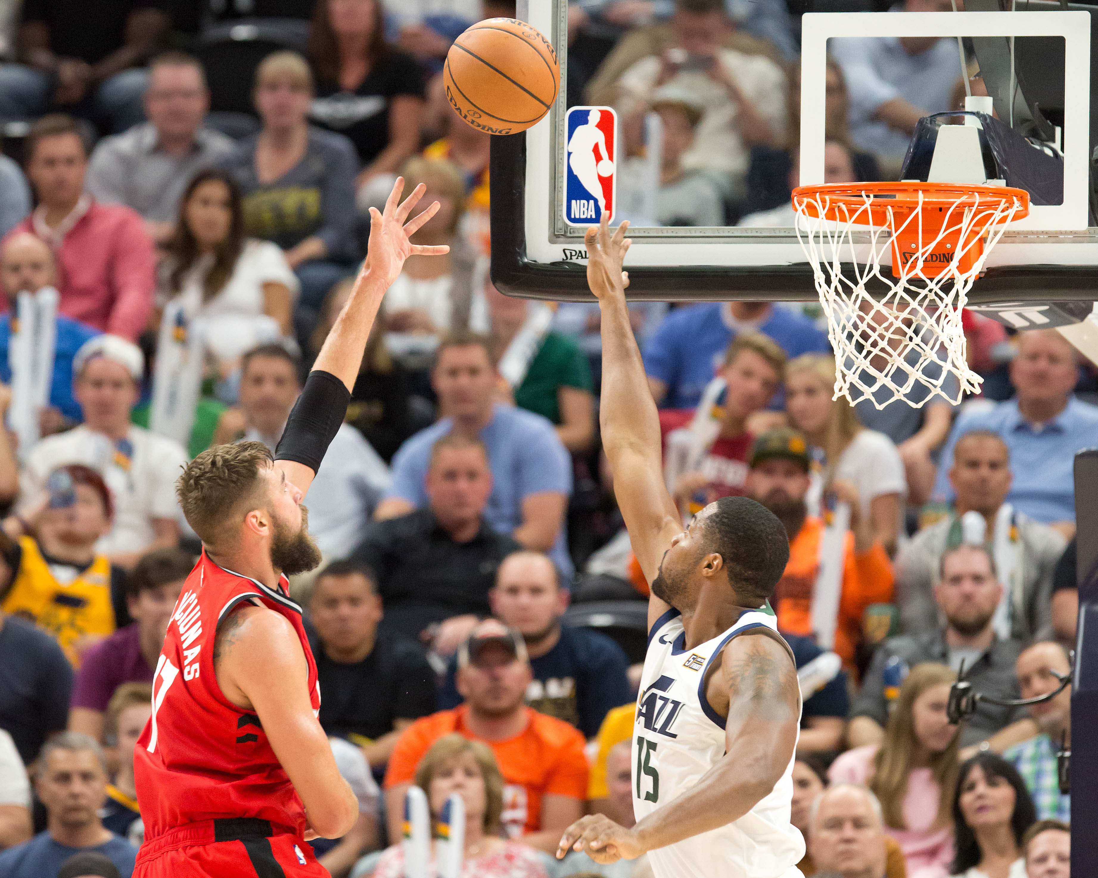 NBA: Preseason-Toronto Raptors at Utah Jazz