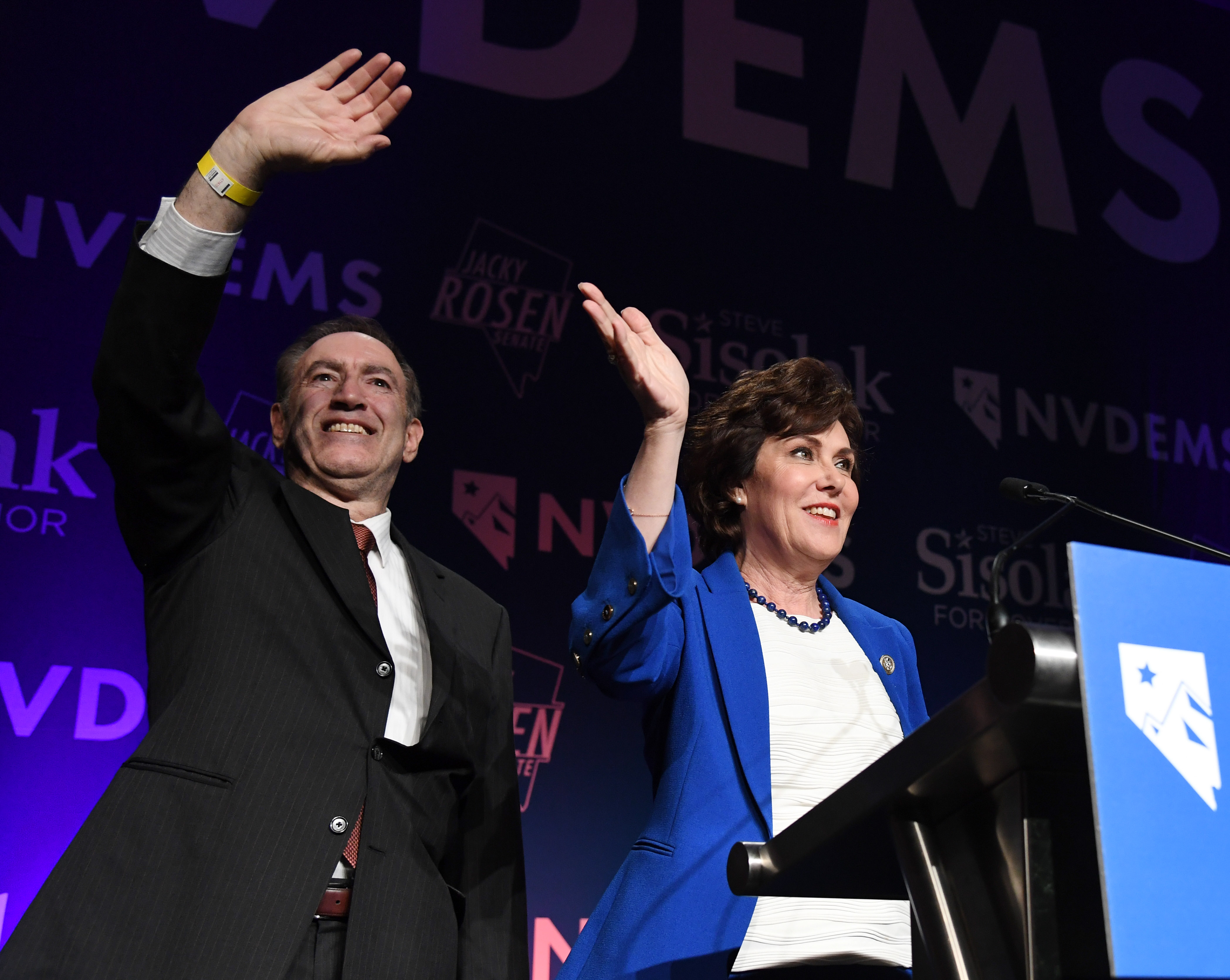 Jacky Rosen And Nevada Democrats Hold Election Night Event In Las Vegas