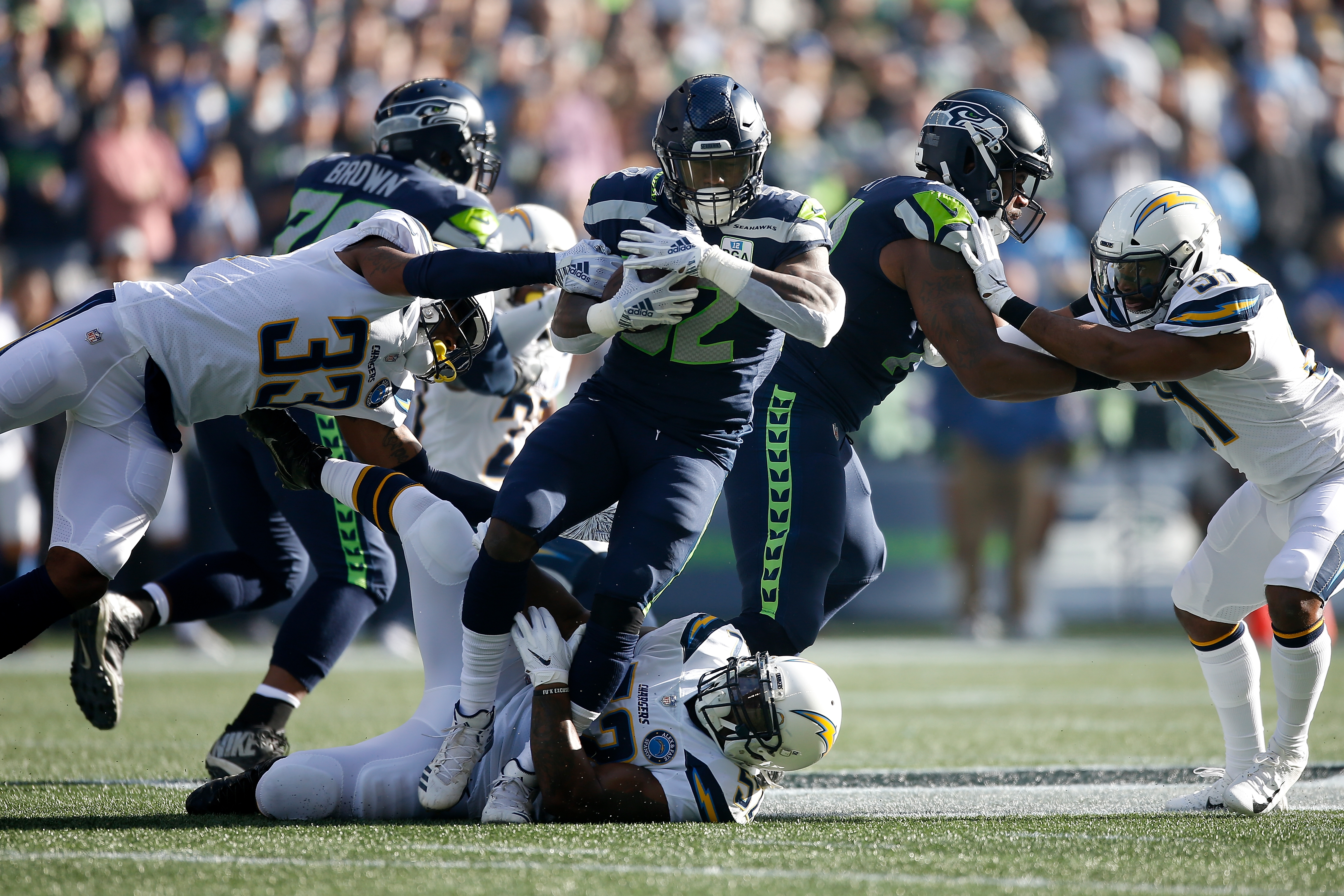Los Angeles Chargers v Seattle Seahawks
