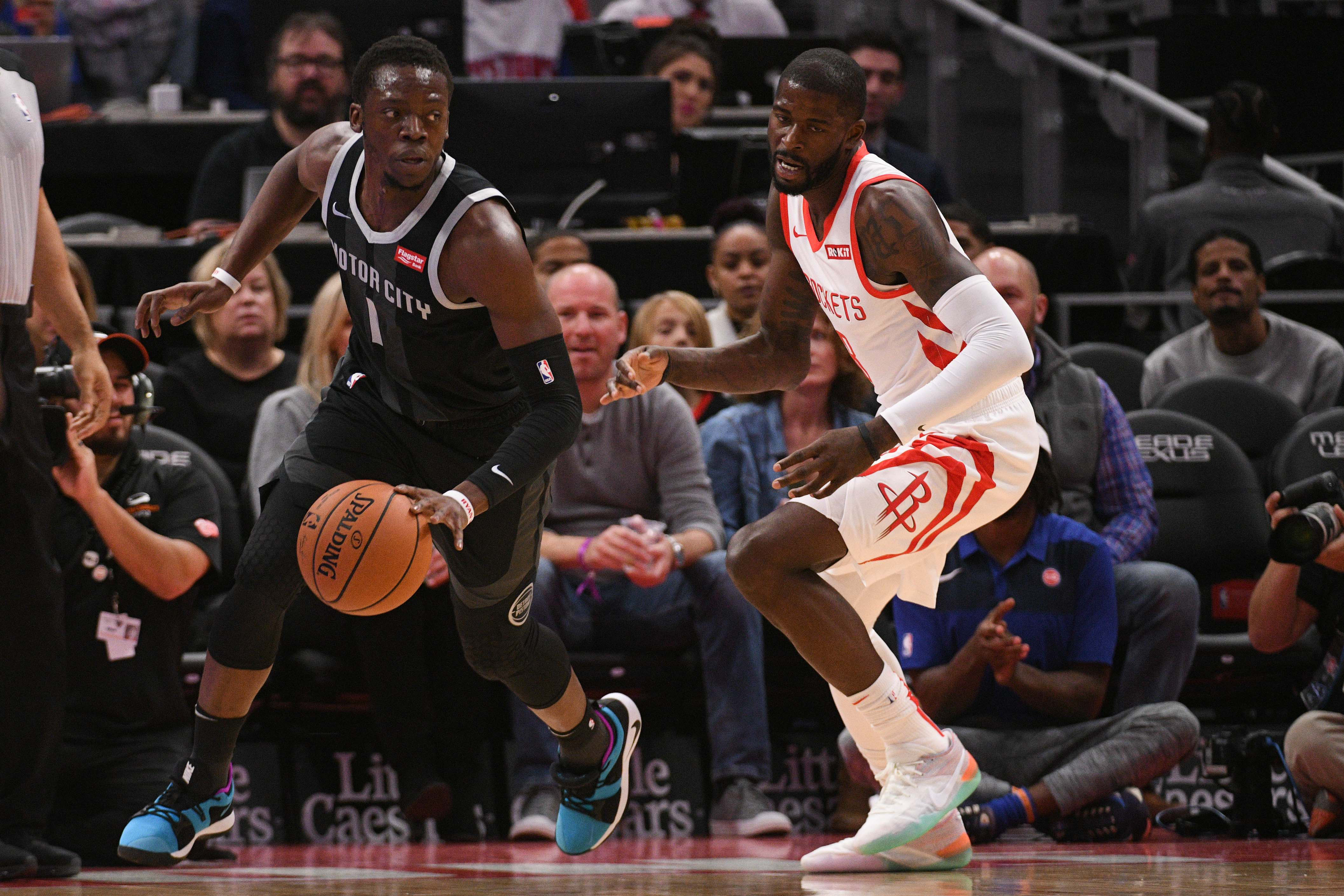 NBA: Houston Rockets at Detroit Pistons