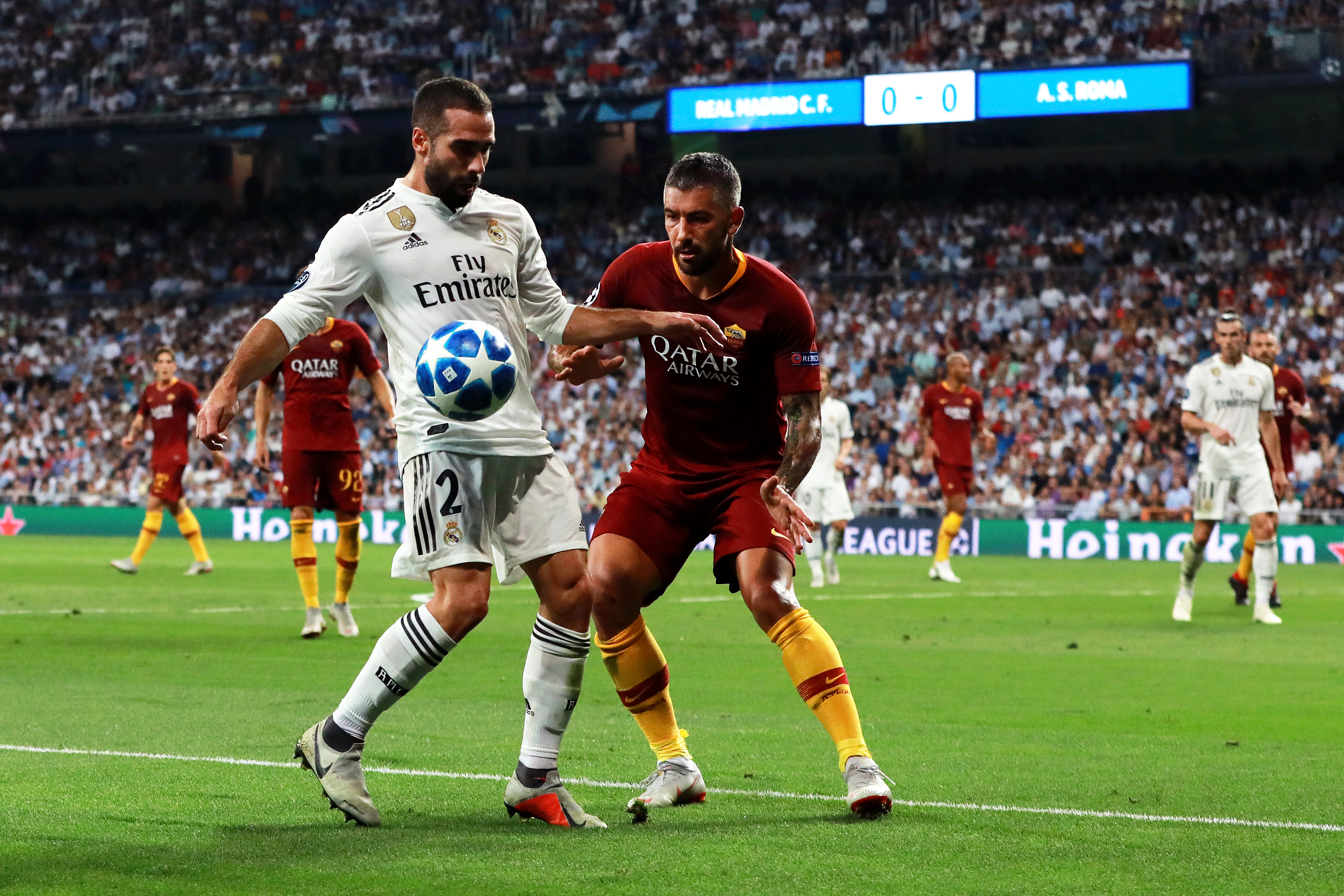 Real Madrid v AS Roma - UEFA Champions League Group G