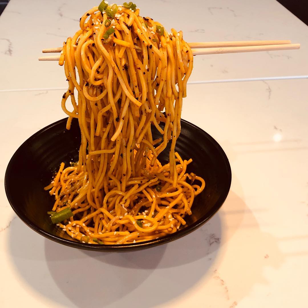 chengdu cold noodles at Gu’s Kitchen