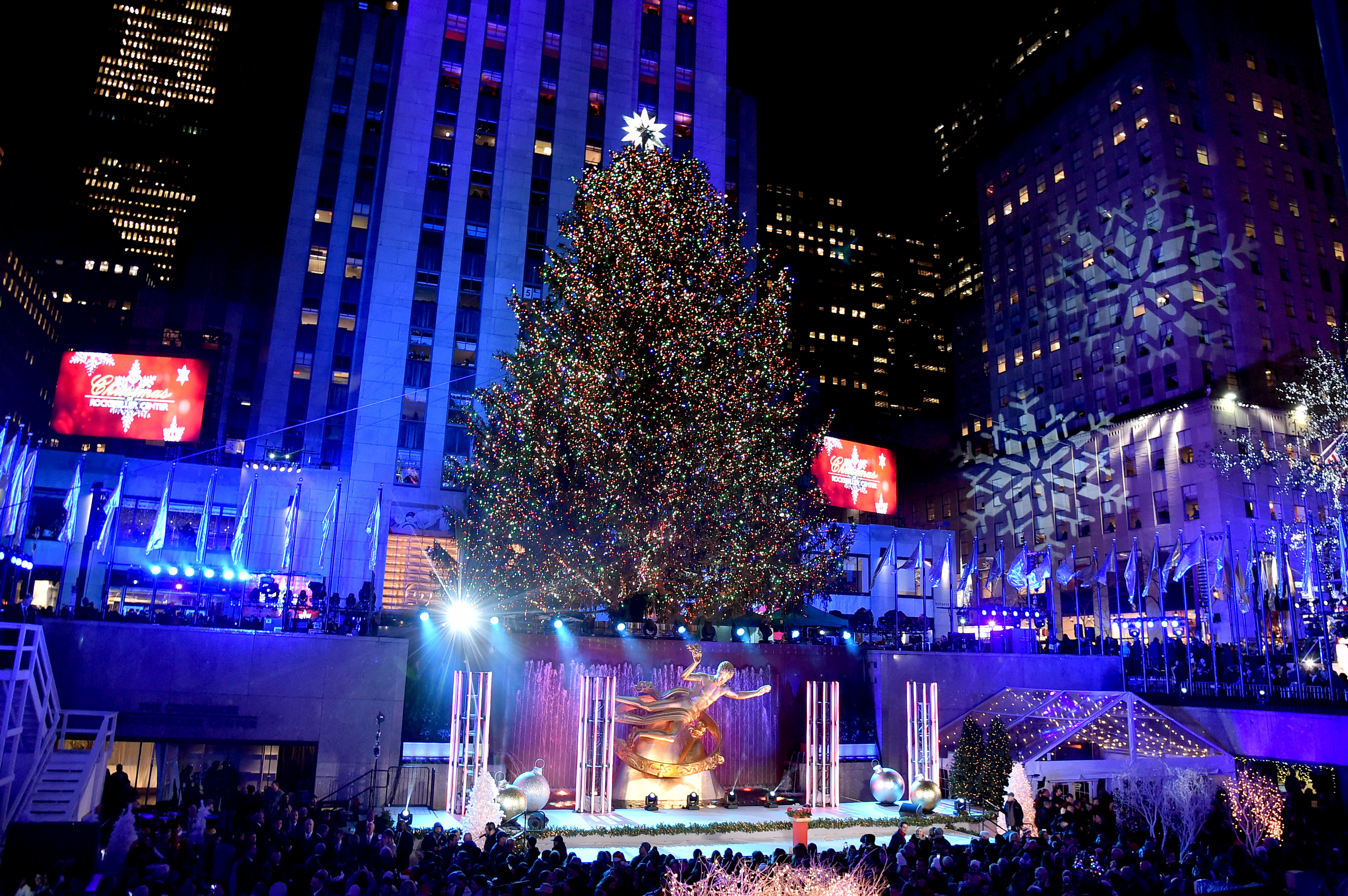 85th Rockefeller Center Christmas Tree Lighting Ceremony