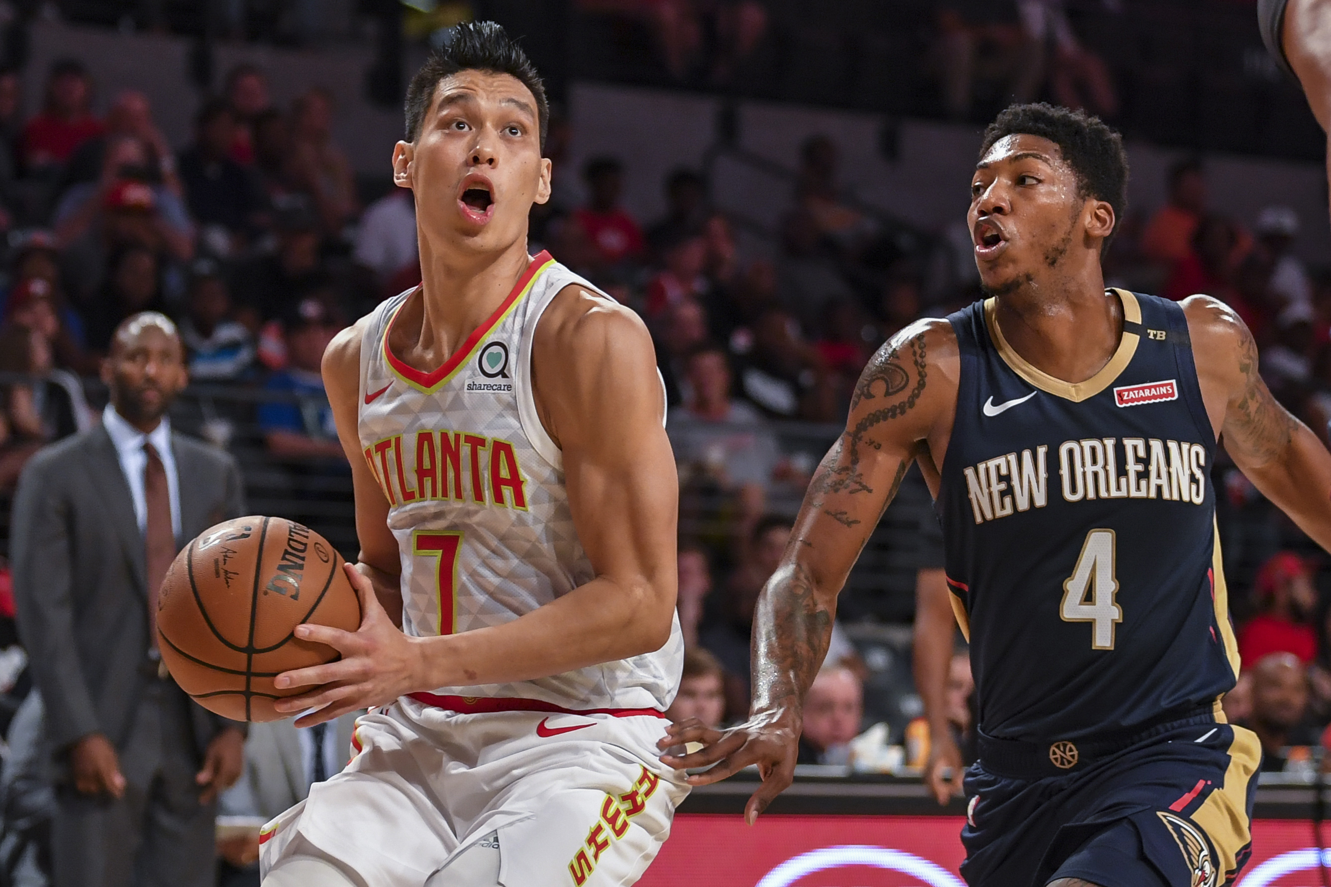 NBA: Preseason-New Orleans Pelicans at Atlanta Hawks