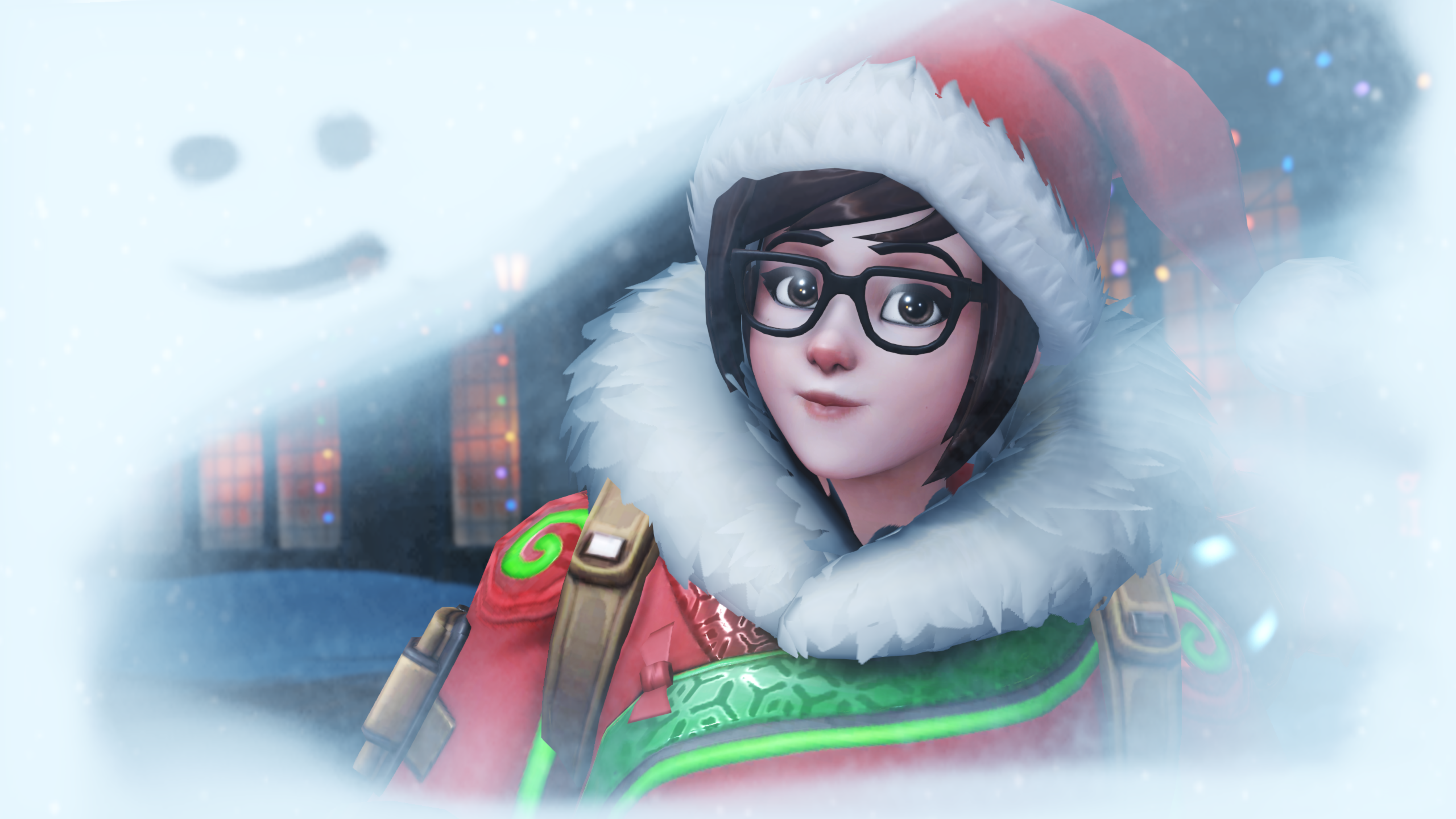 Overwatch - Mei Santa skin
