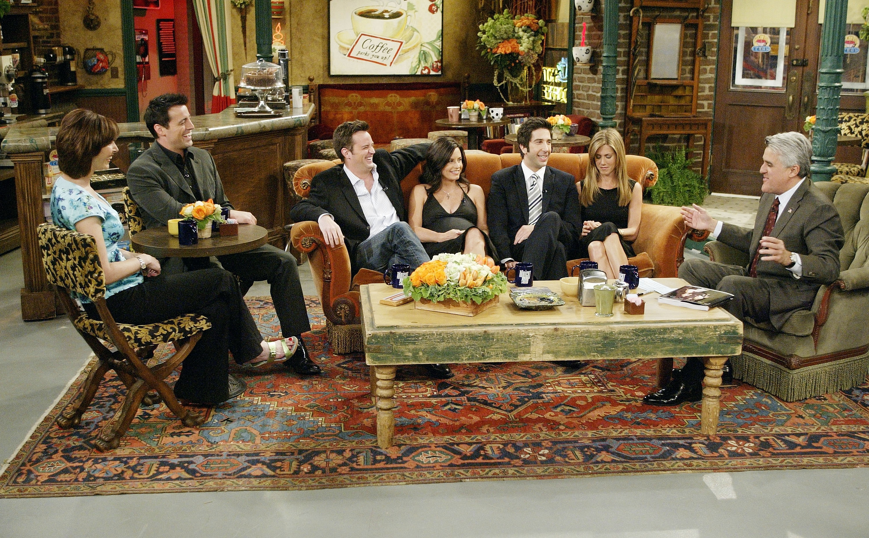 Cast of ‘Friends’ on the ‘Tonight Show with Jay Leno’