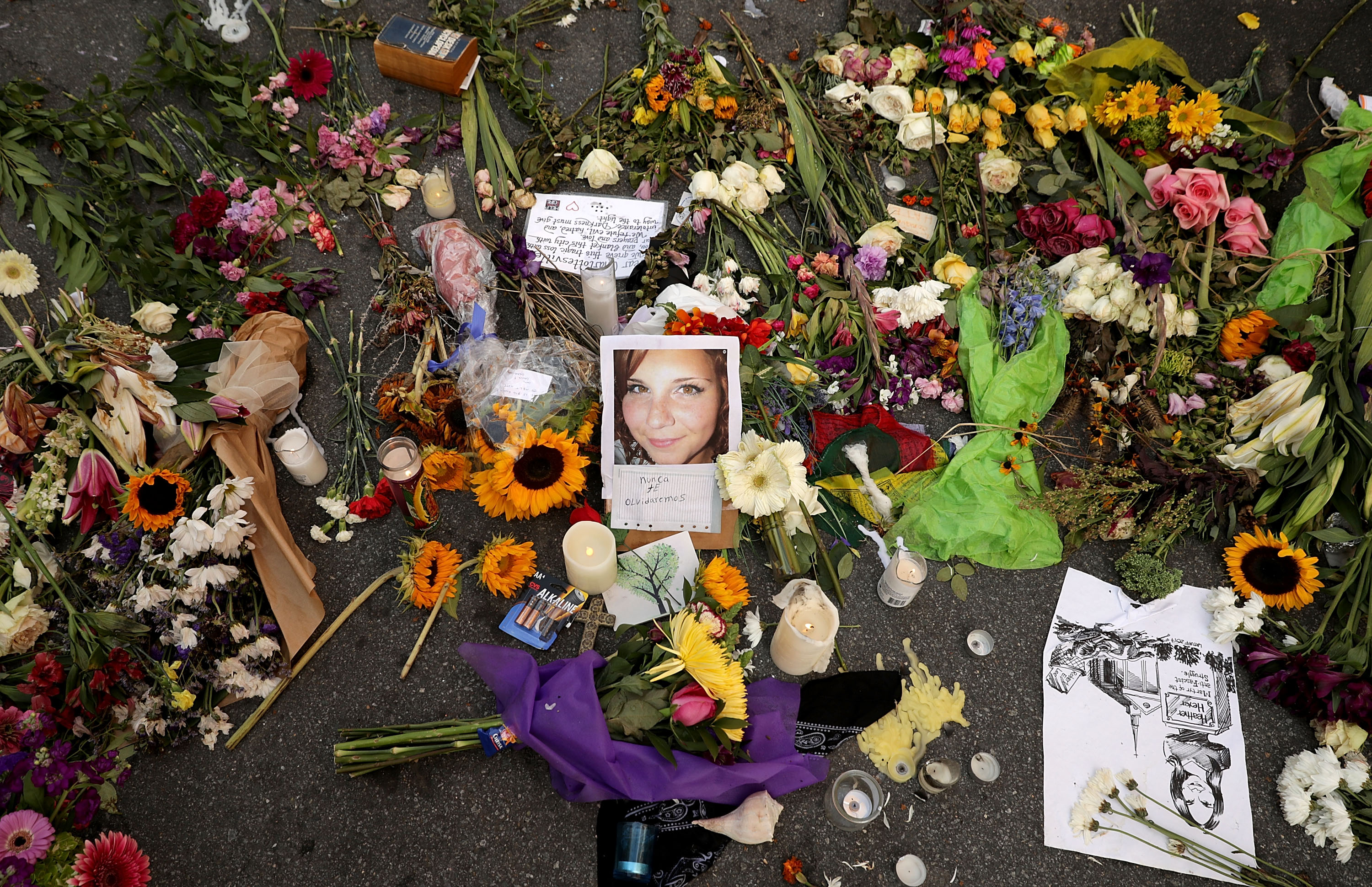 Memorial Held In Charlottesville For Heather Heyer, Victim Of Car Ramming Incident During Protest After White Supremacists’ Rally