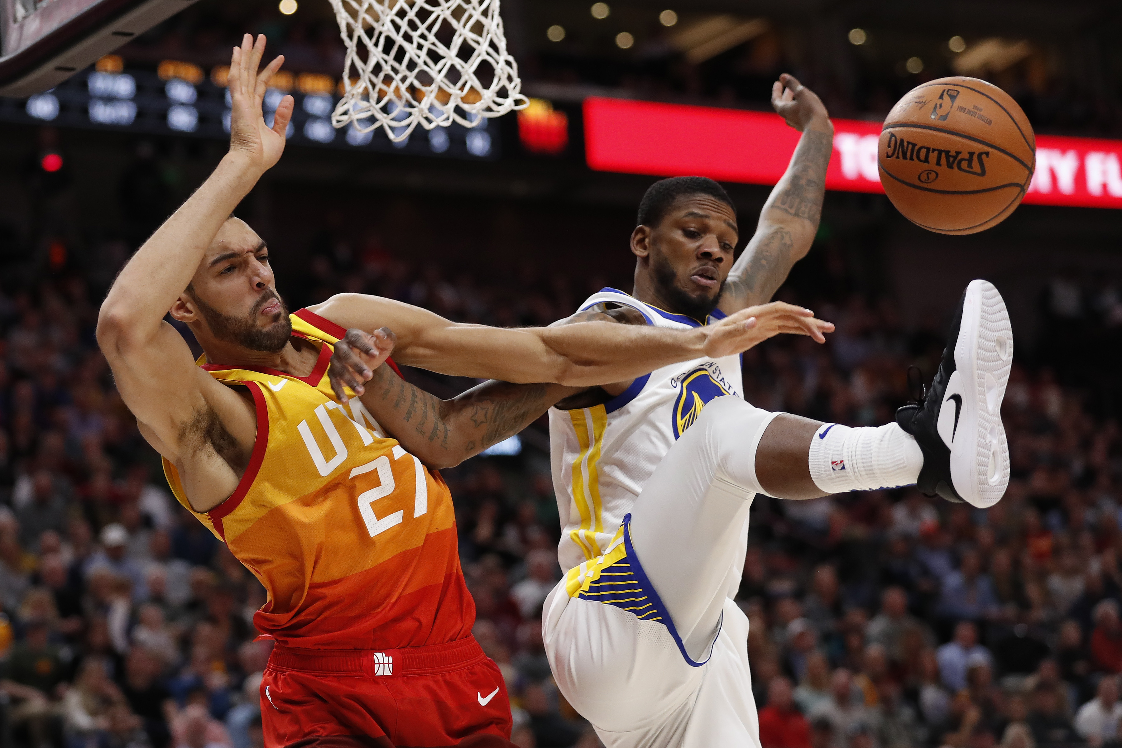 NBA: Golden State Warriors at Utah Jazz