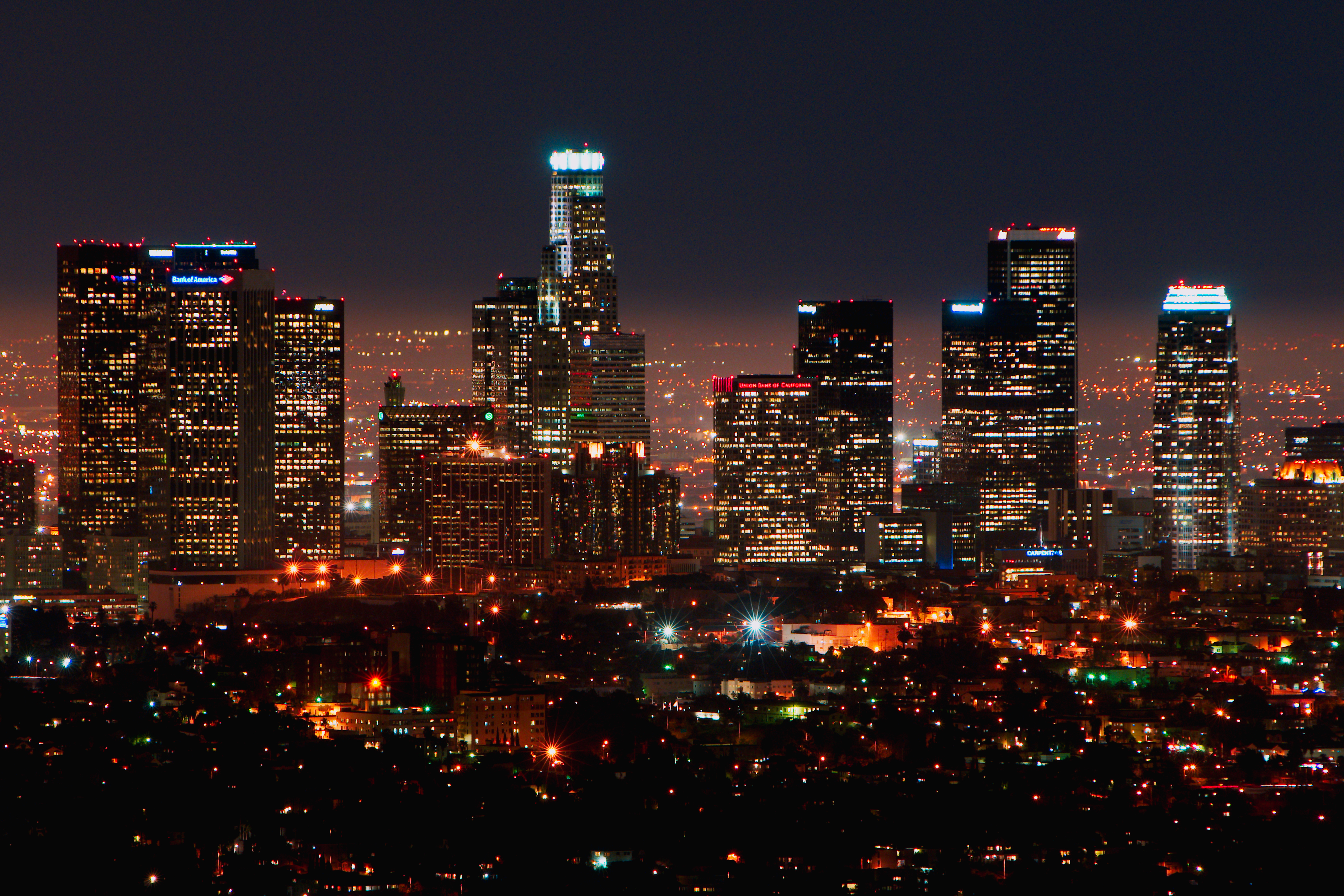 Downtown LA skyline