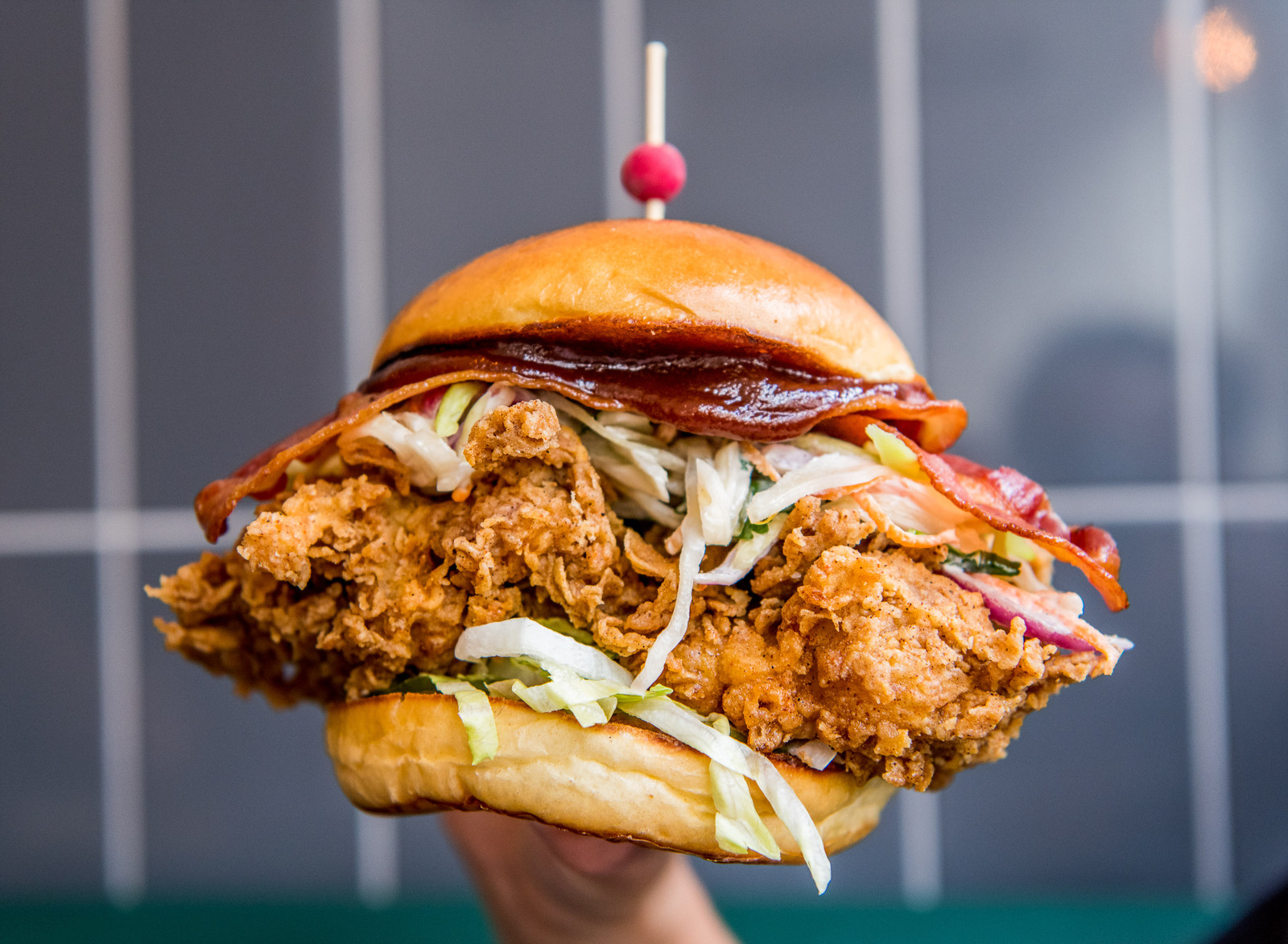 Mahiki nightclub in Kensington puts Butchies fried chicken sandwiches on the menu