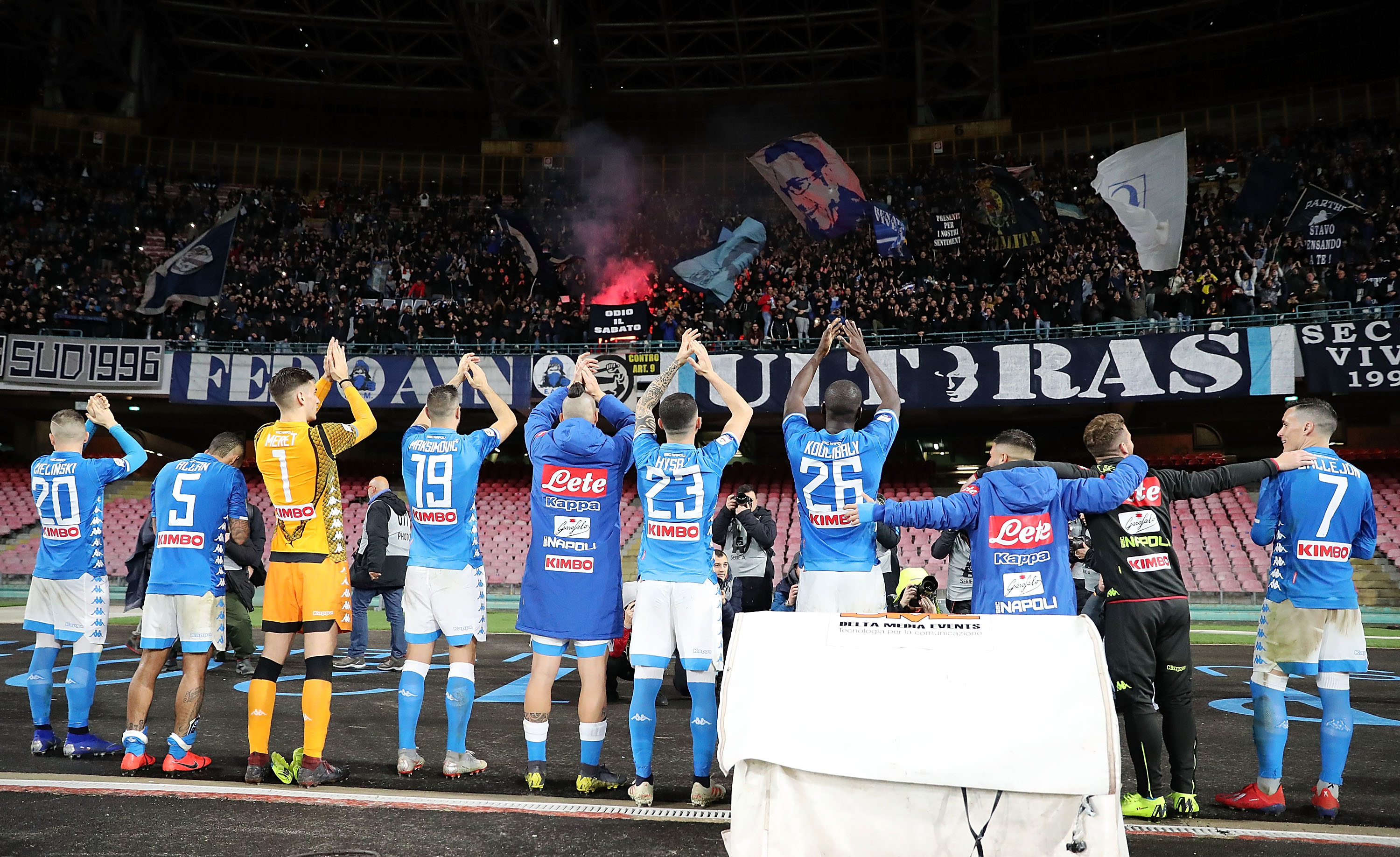 SSC Napoli v UC Sampdoria - Serie A