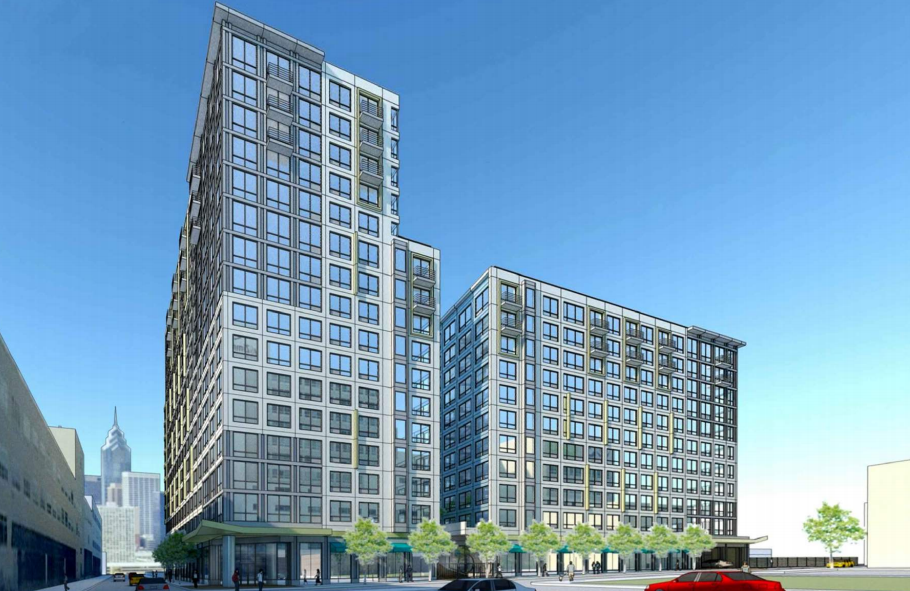 The Hamilton is a two-tower complex proposed for 440 N. 15th Street.