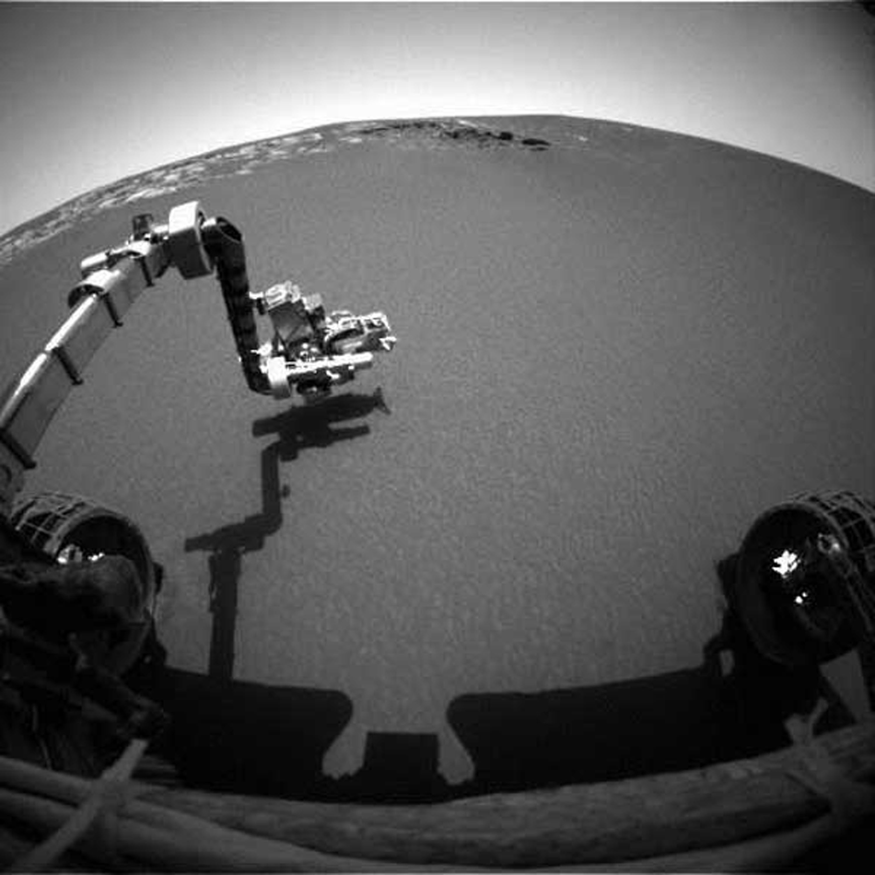 NASA Rover Sends Mars Images Back To Earth