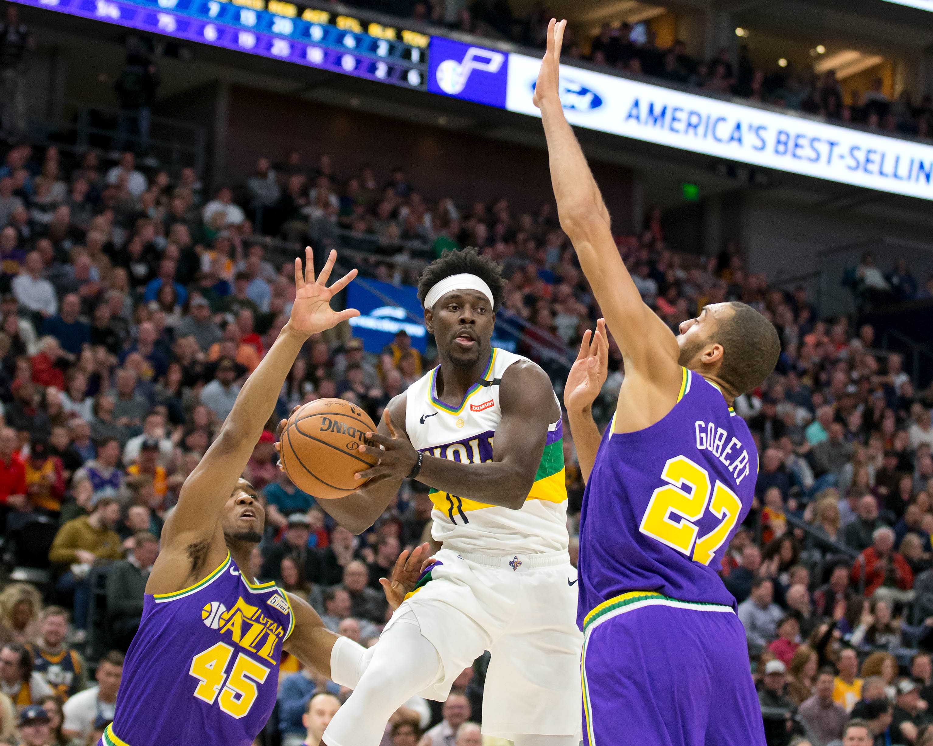 NBA: New Orleans Pelicans at Utah Jazz