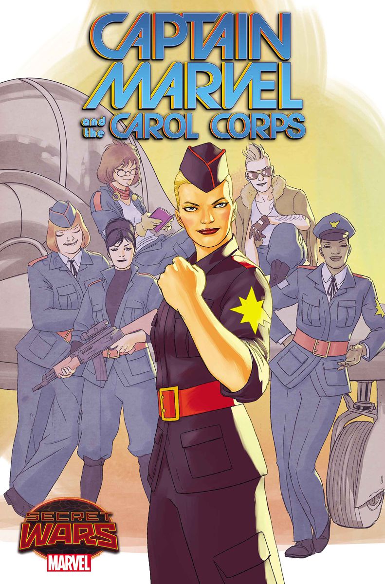 Cover of Captain Marvel and the Carol Corps #1, Marvel Comics (2015).