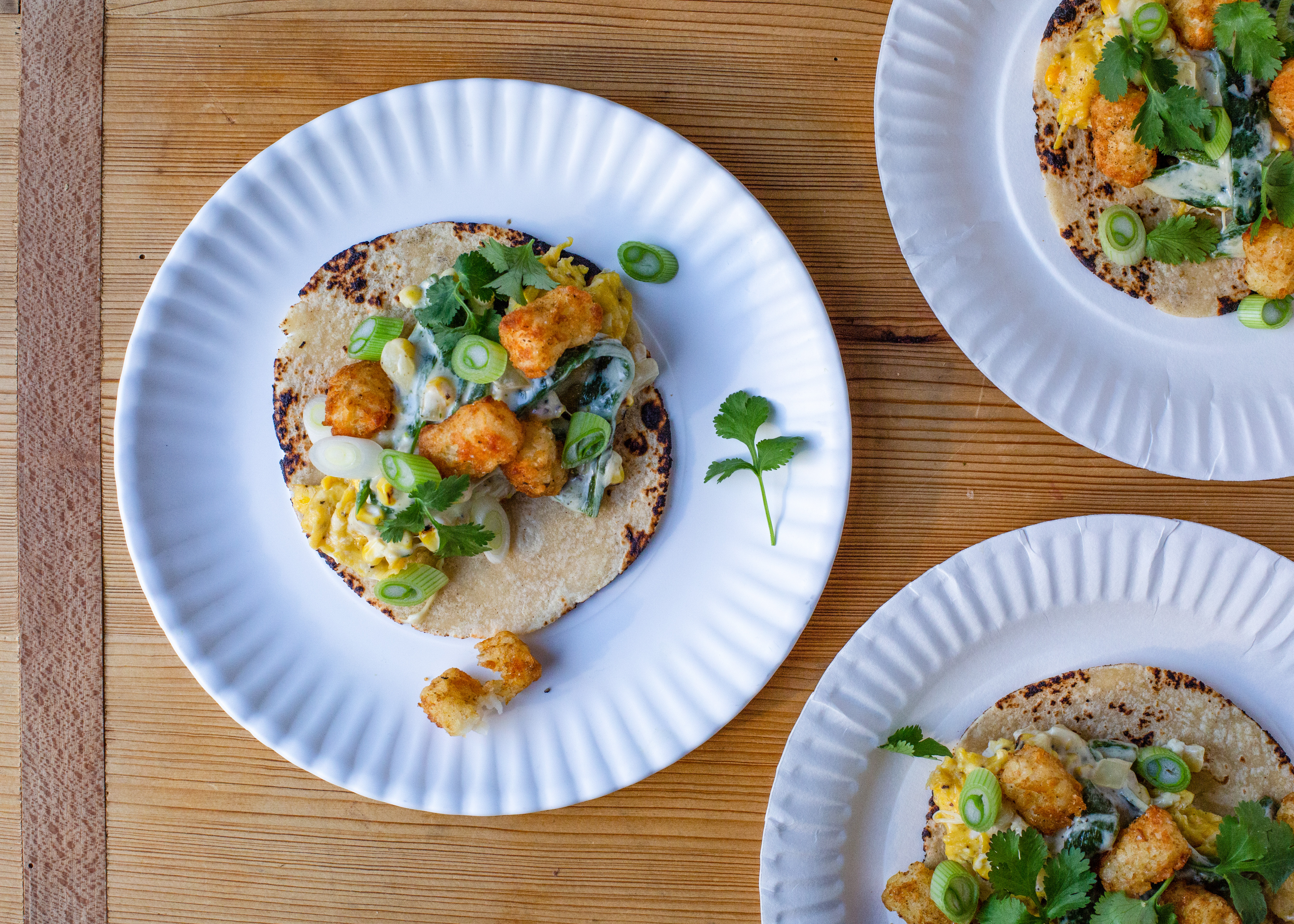 Breakfast tacos from Rachael Ray’s Feedback