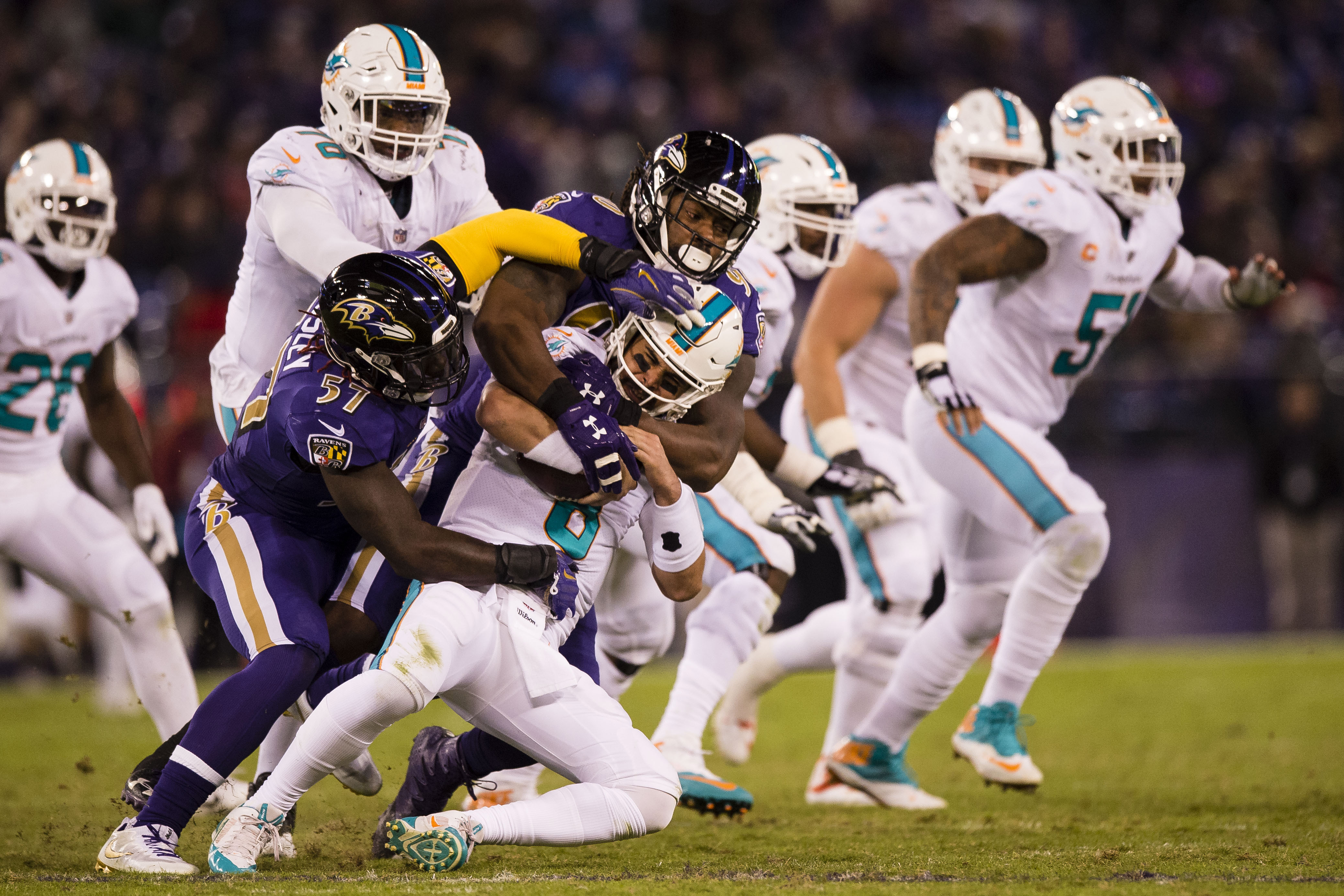 NFL: Miami Dolphins at Baltimore Ravens