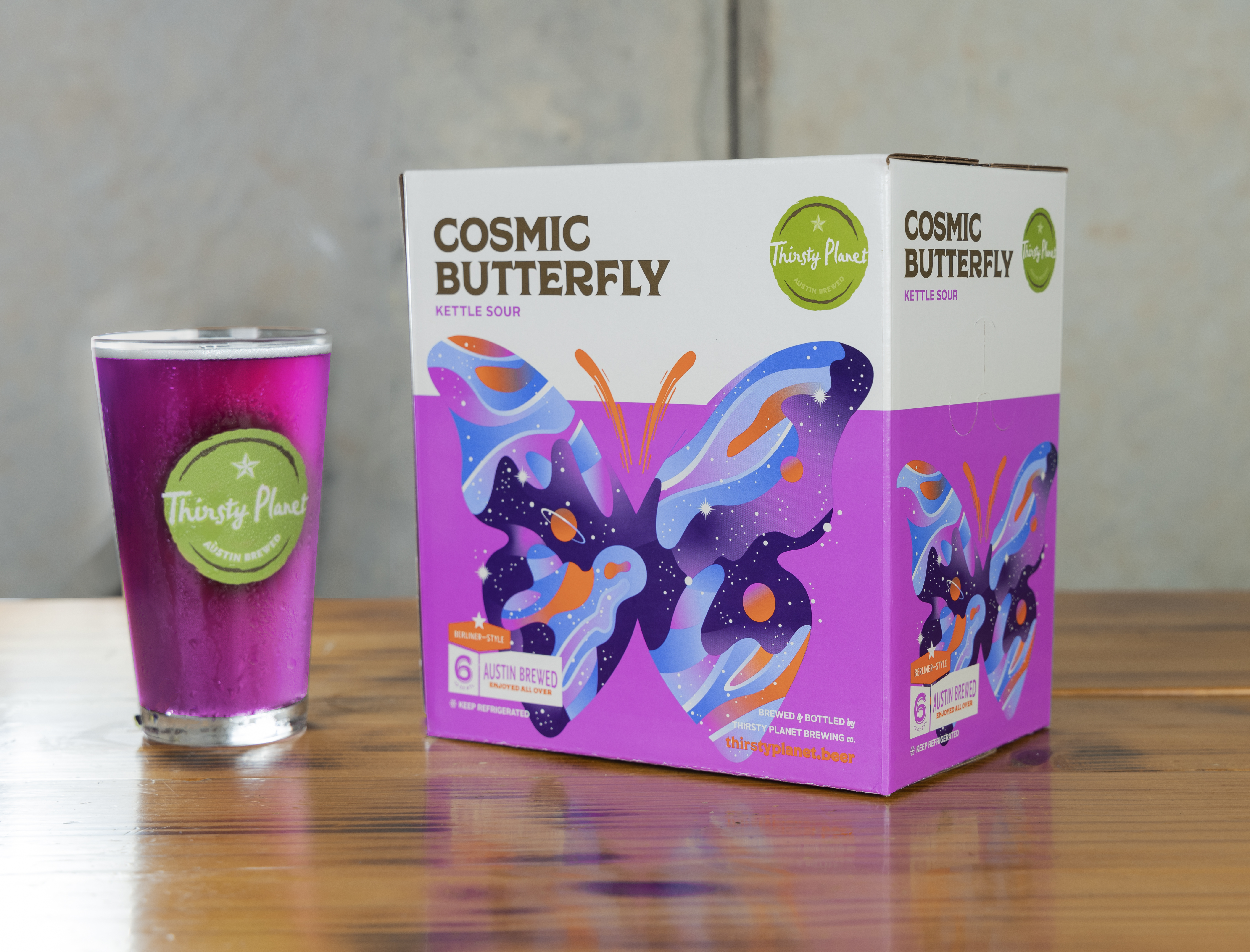 Thirsty Planet’s Cosmic Butterfly beer