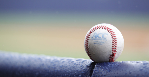 Baseball - ACC Logo Baseball on Field