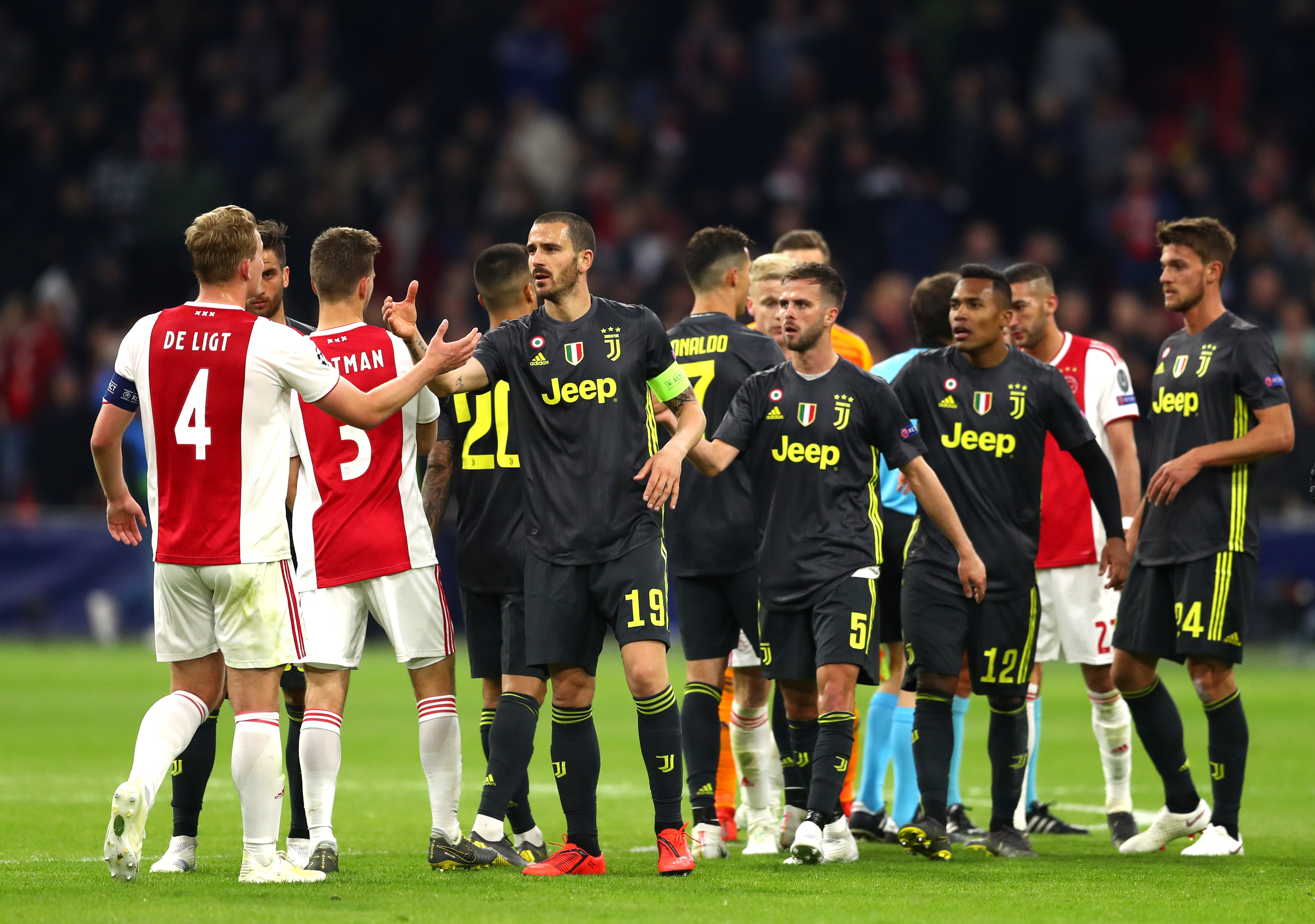 Ajax v Juventus - UEFA Champions League Quarter Final: First Leg