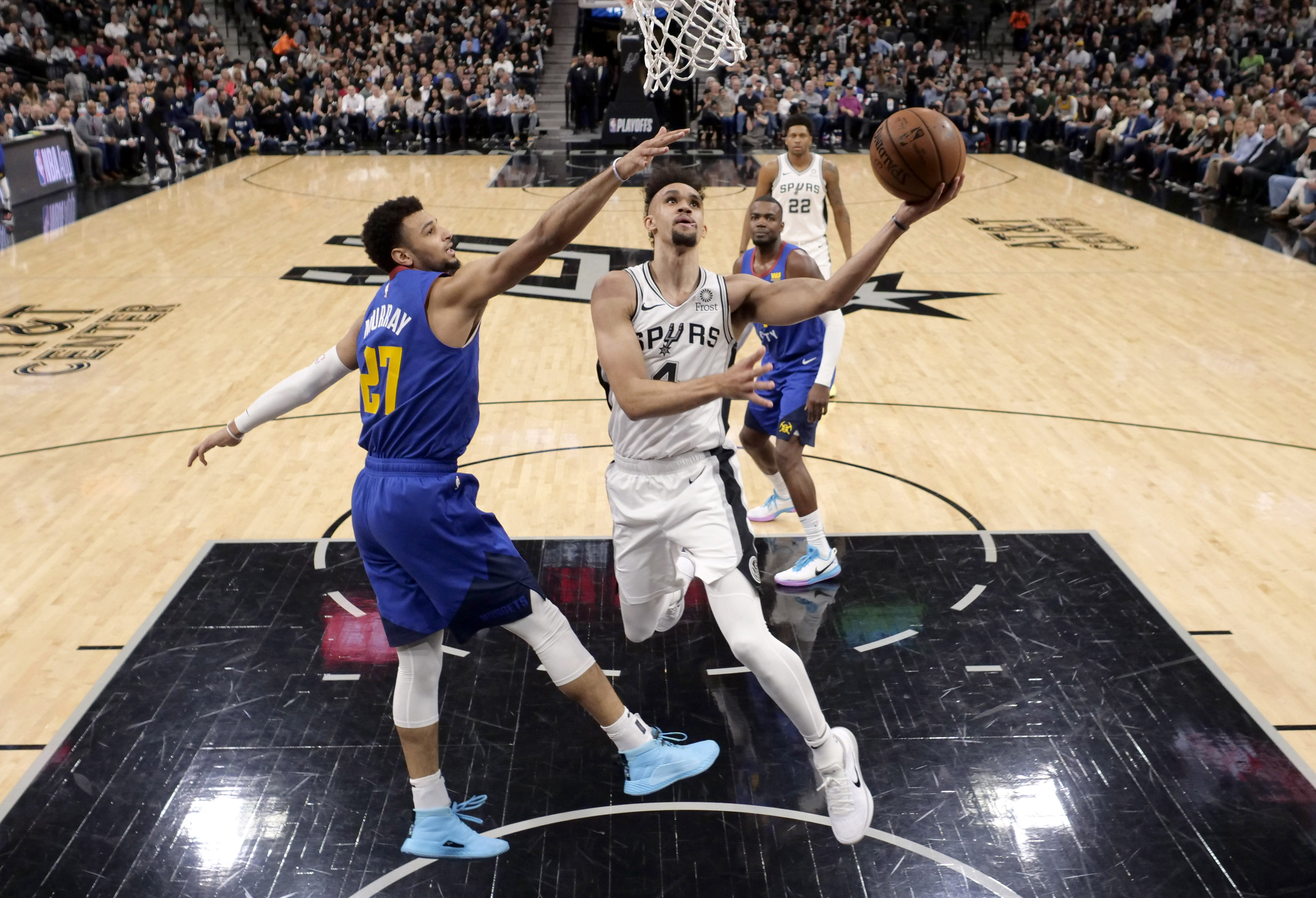 NBA: Playoffs-Denver Nuggets at San Antonio Spurs