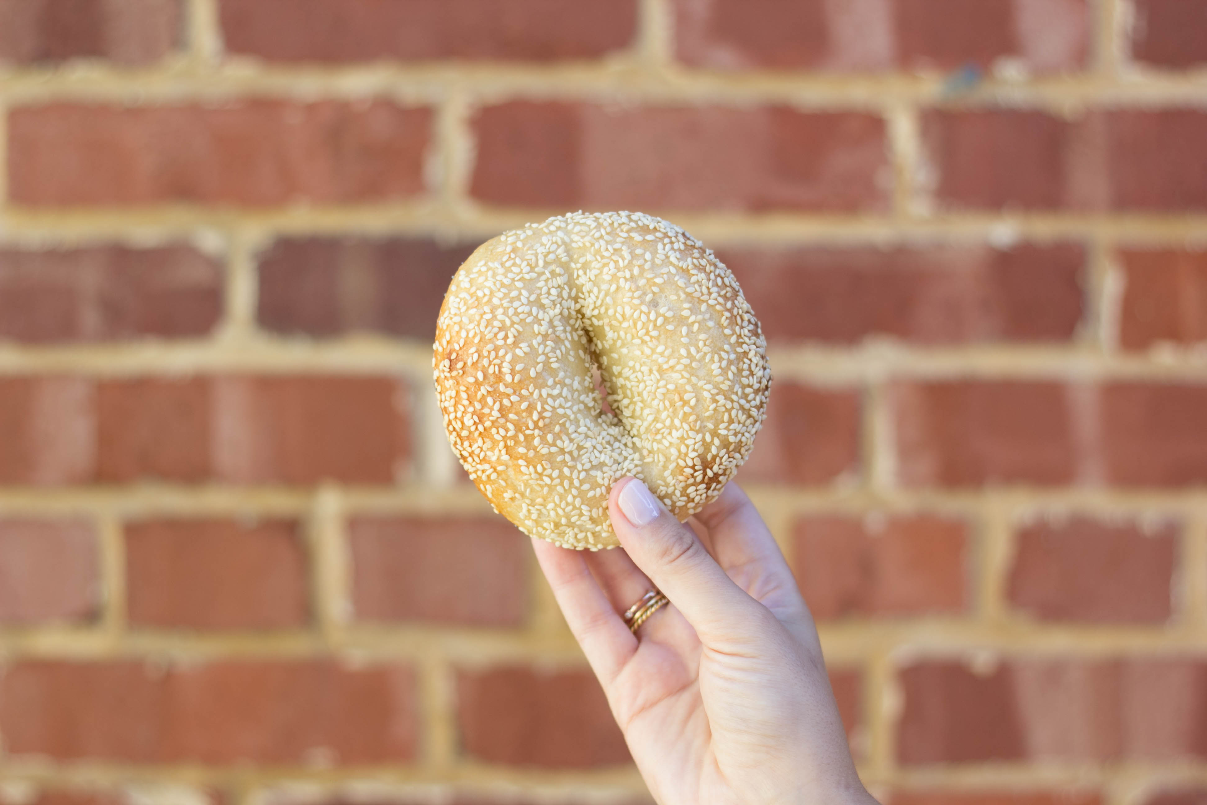 A Montreal-style bagel from Pearl’s