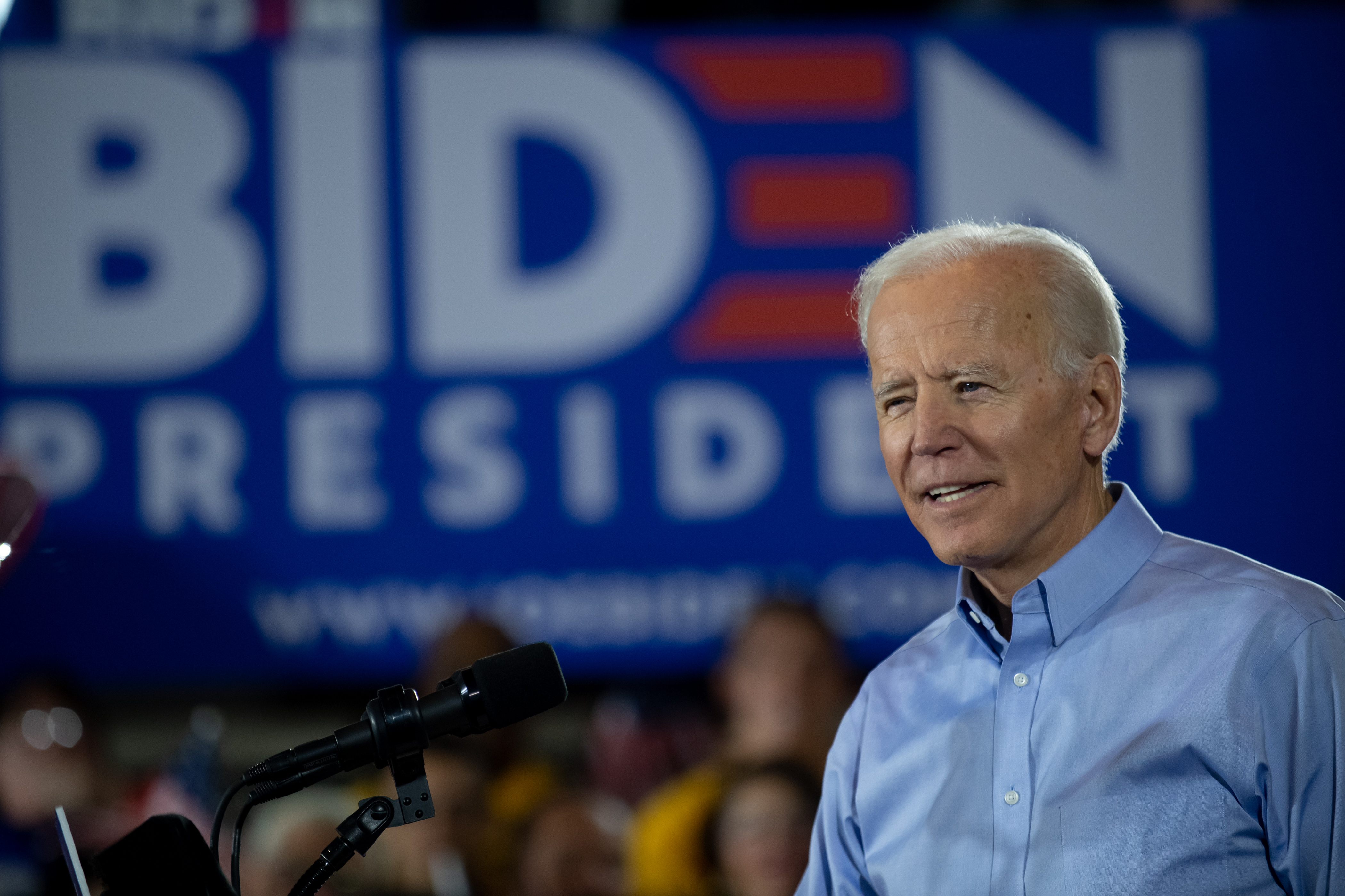 Former Vice President Joe Biden Campaigns In Pittsburgh