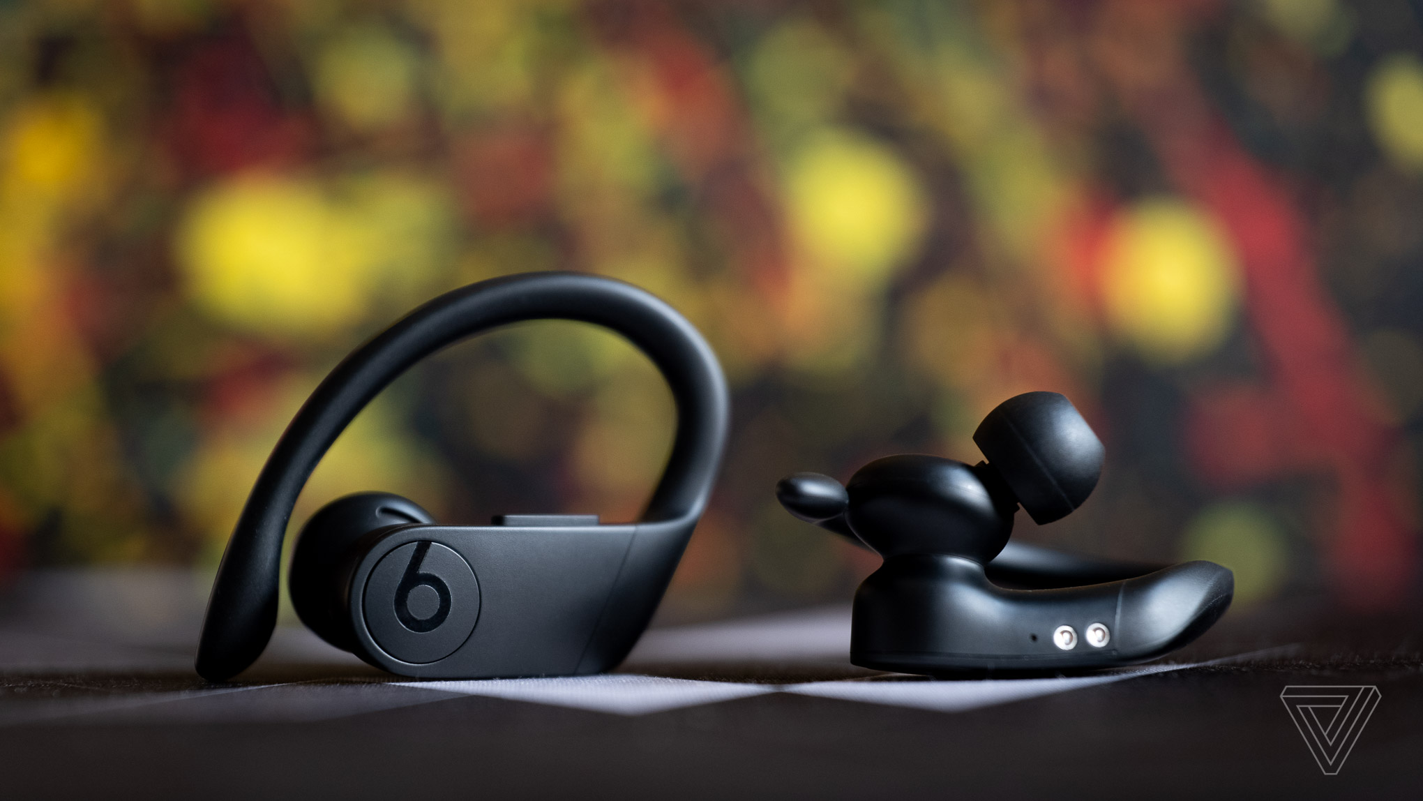 An image of the Powerbeats Pro, the best wireless earbuds for fitness.