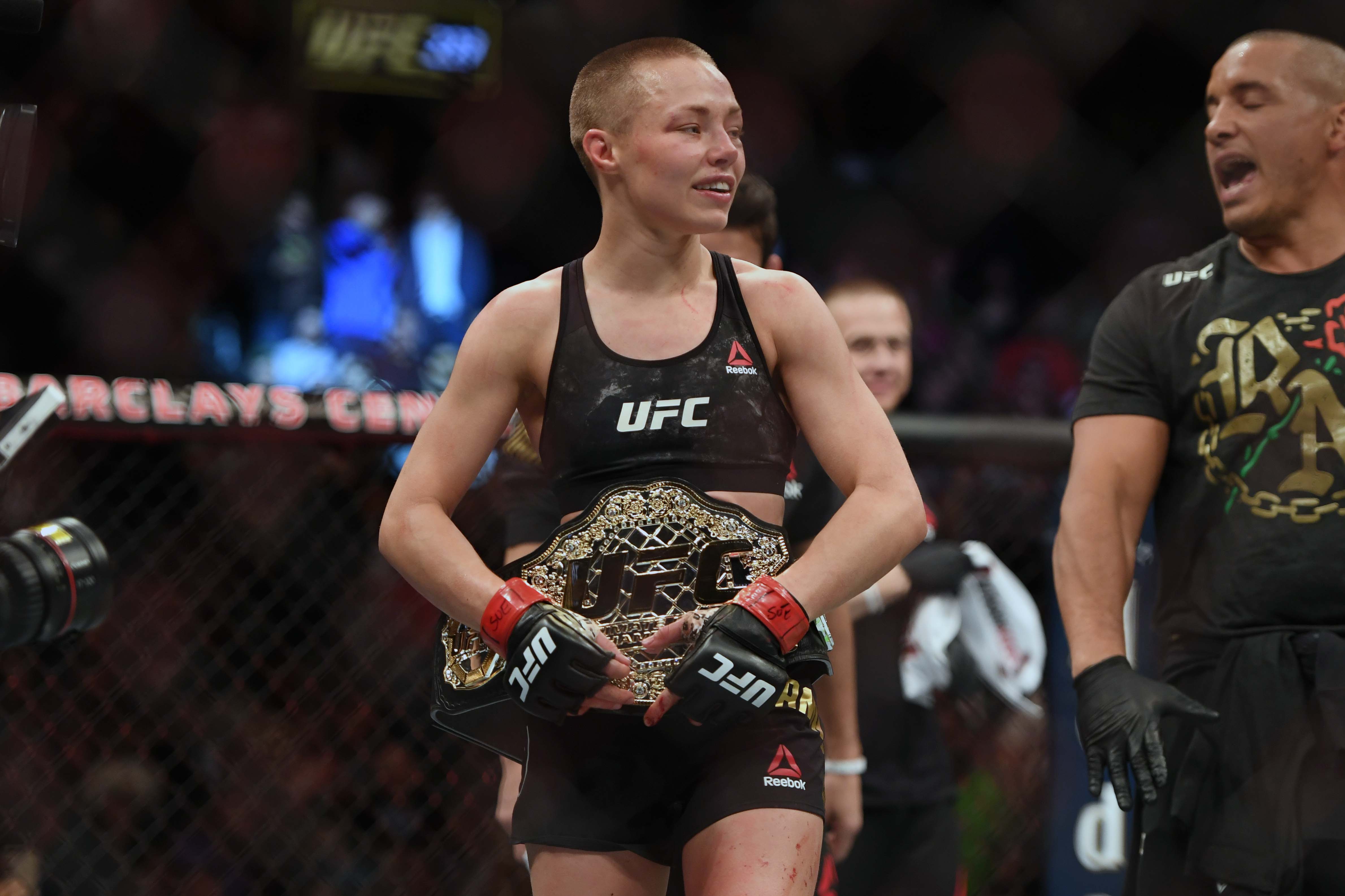 MMA: UFC 223 Rose Namajunas vs Joanna Jedrzezjczyk