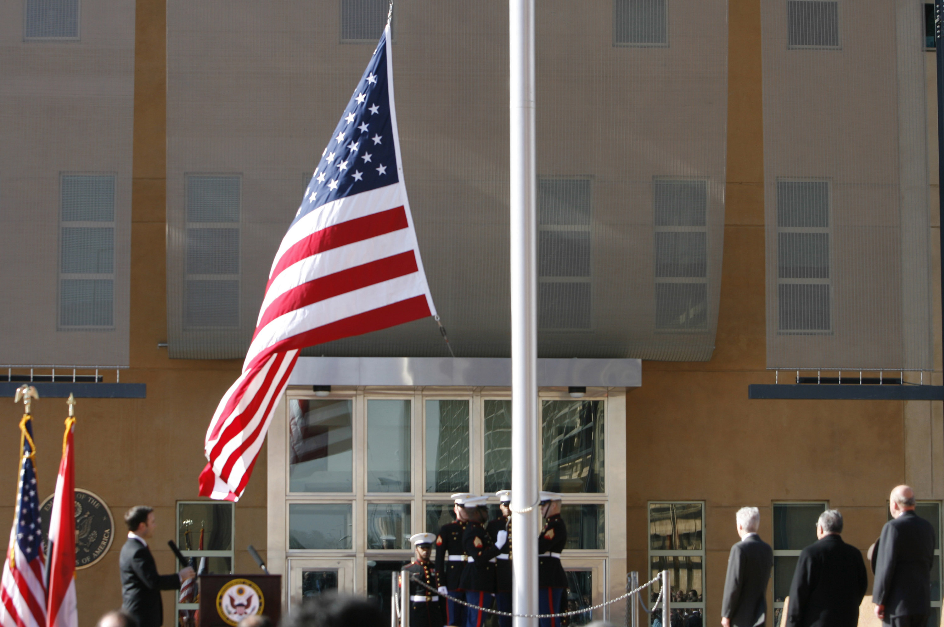US Embassy Opens In Baghdad