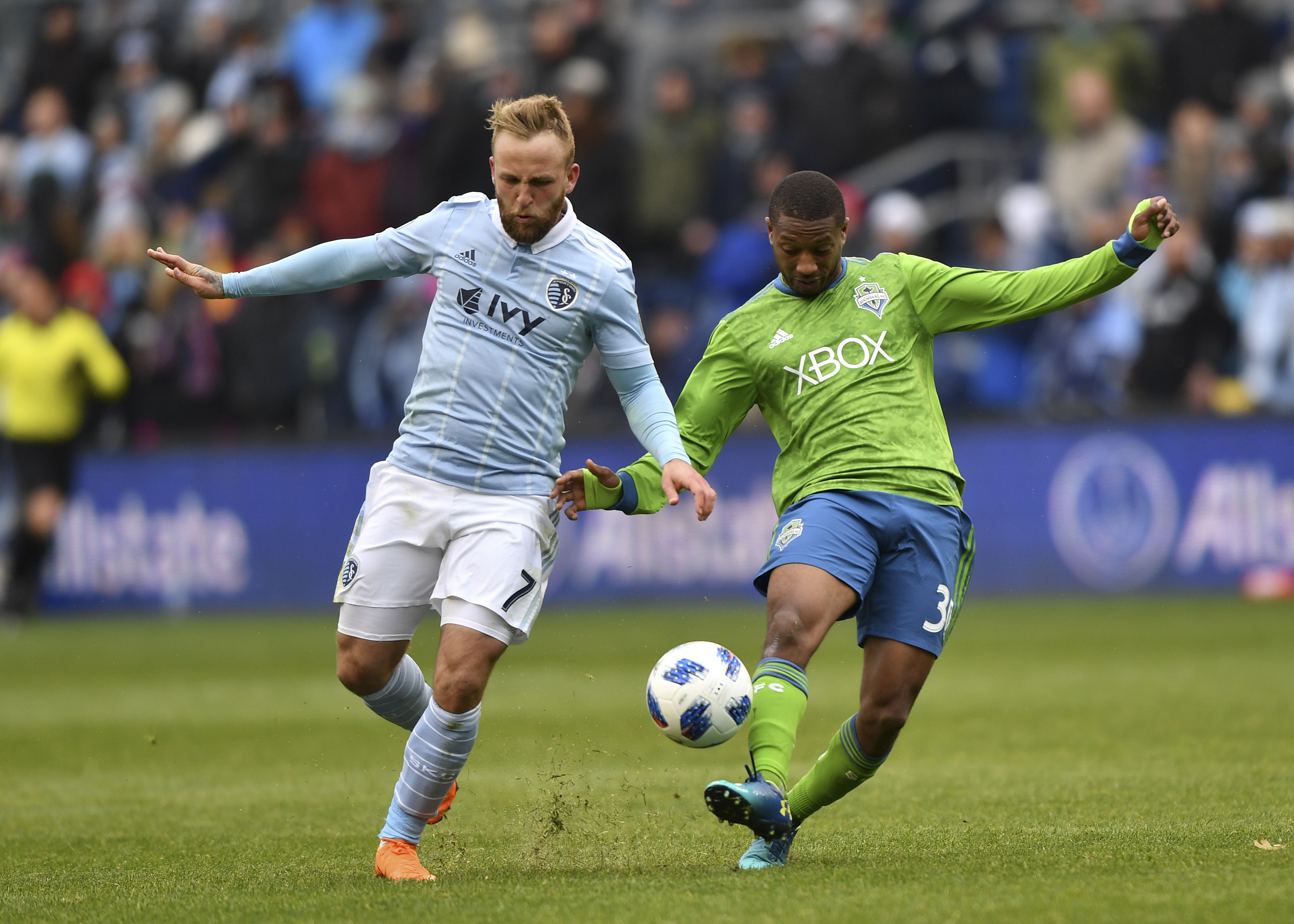 MLS: Seattle Sounders at Sporting KC