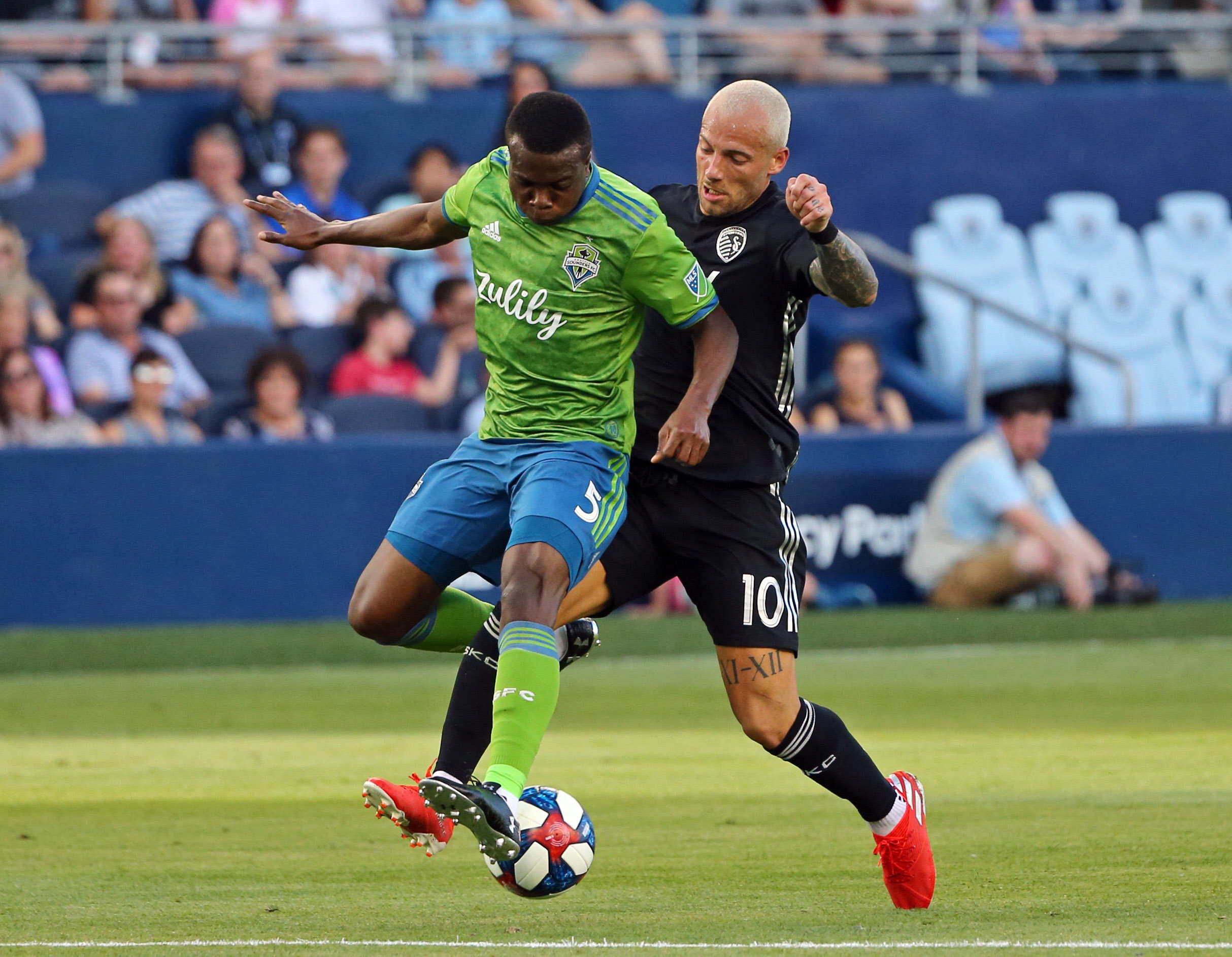 MLS: Seattle Sounders FC at Sporting Kansas City