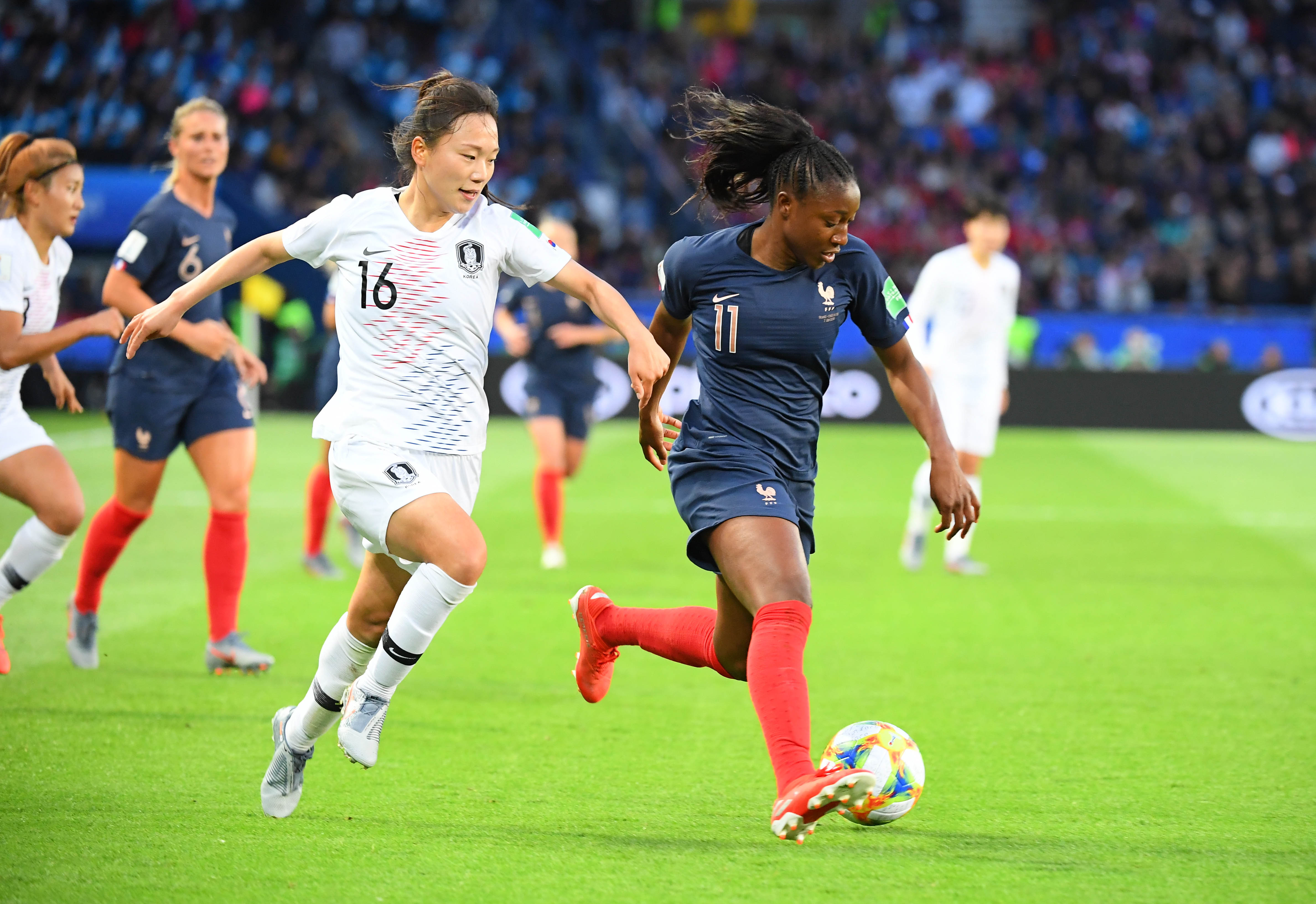 Soccer: Womens World Cup-Korea Republic at France