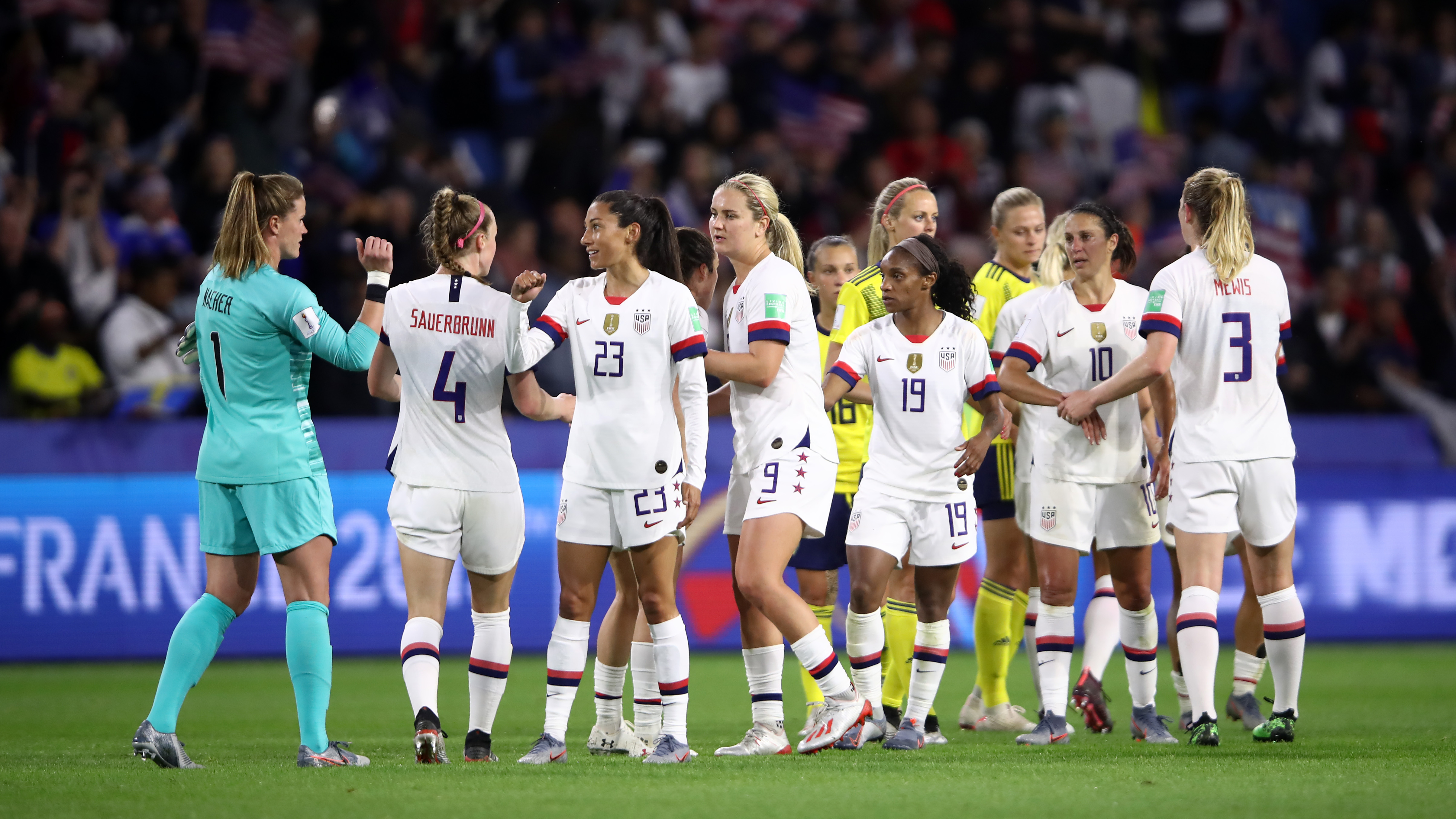 Sweden v USA: Group F - 2019 FIFA Women’s World Cup France