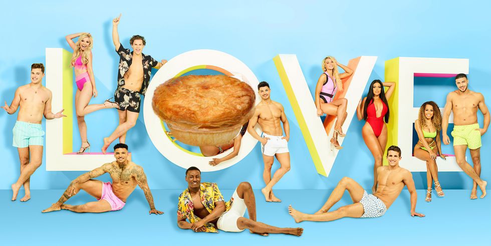 Love Island 2019 with Uber Eats adds pies for Amber, Michael, Anna, and Curtis