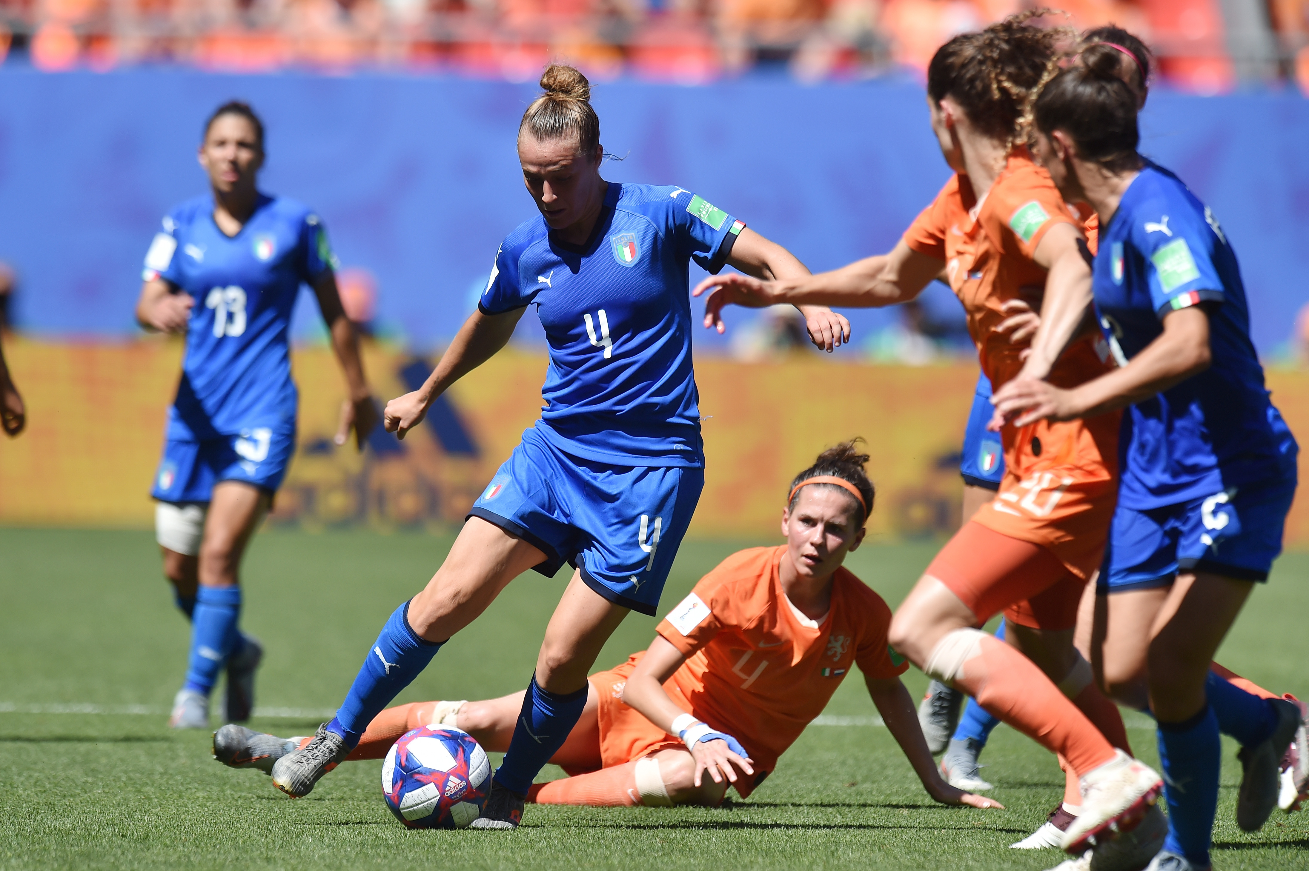 Italy v Netherlands: Quarter Final - 2019 FIFA Women’s World Cup France
