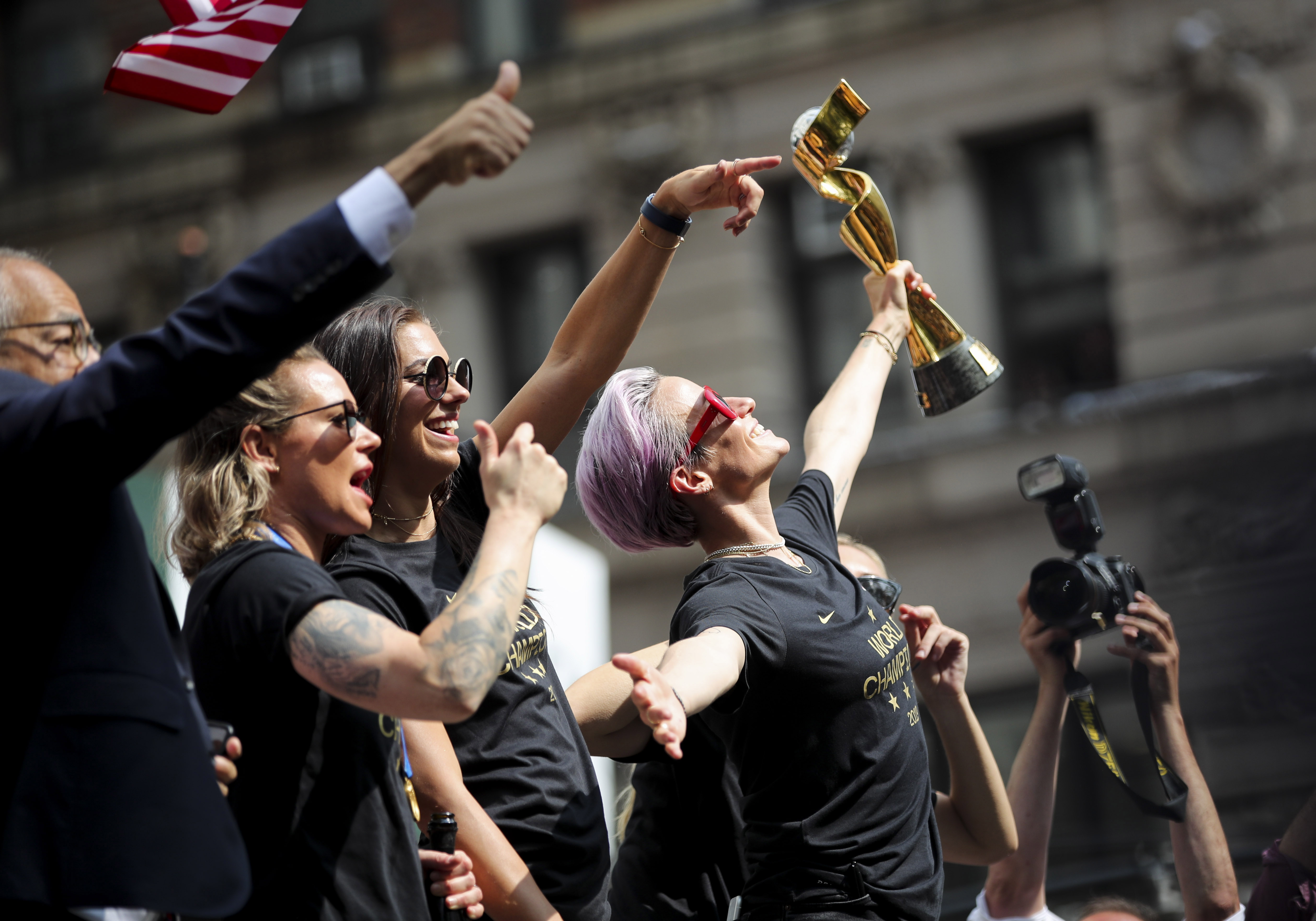 (SP)US-NEW YORK-SOCCER-WORLD CUP-PARADE