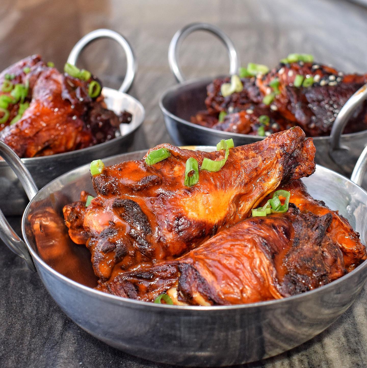 Beer-brined jumbo wings at Arts District Craft &amp; Kitchen