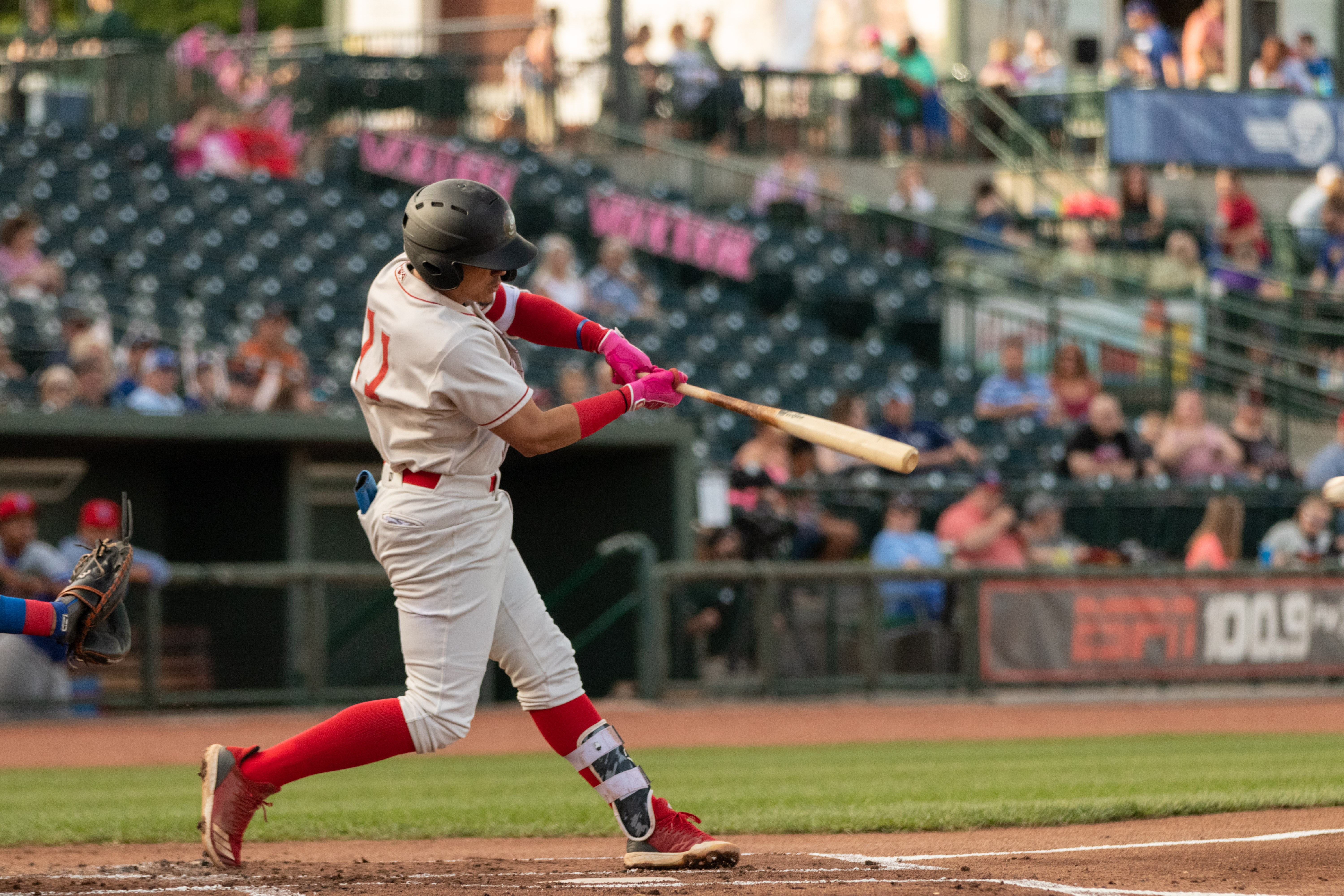 Miguel Vargas with Great Lakes Loons