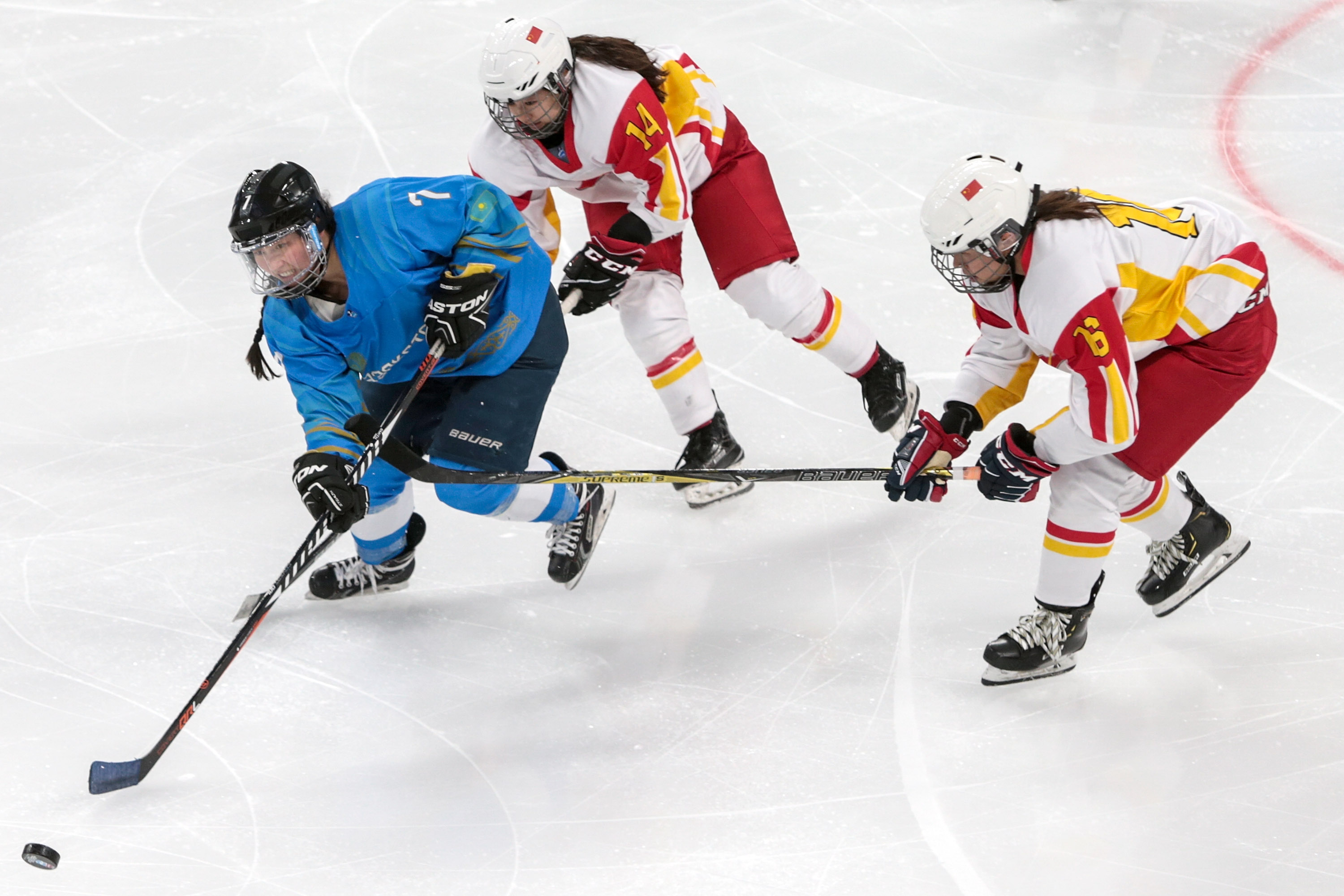 China v Kazakhstan - 2019 World Women’s Ice Hockey Championships Class A Group B
